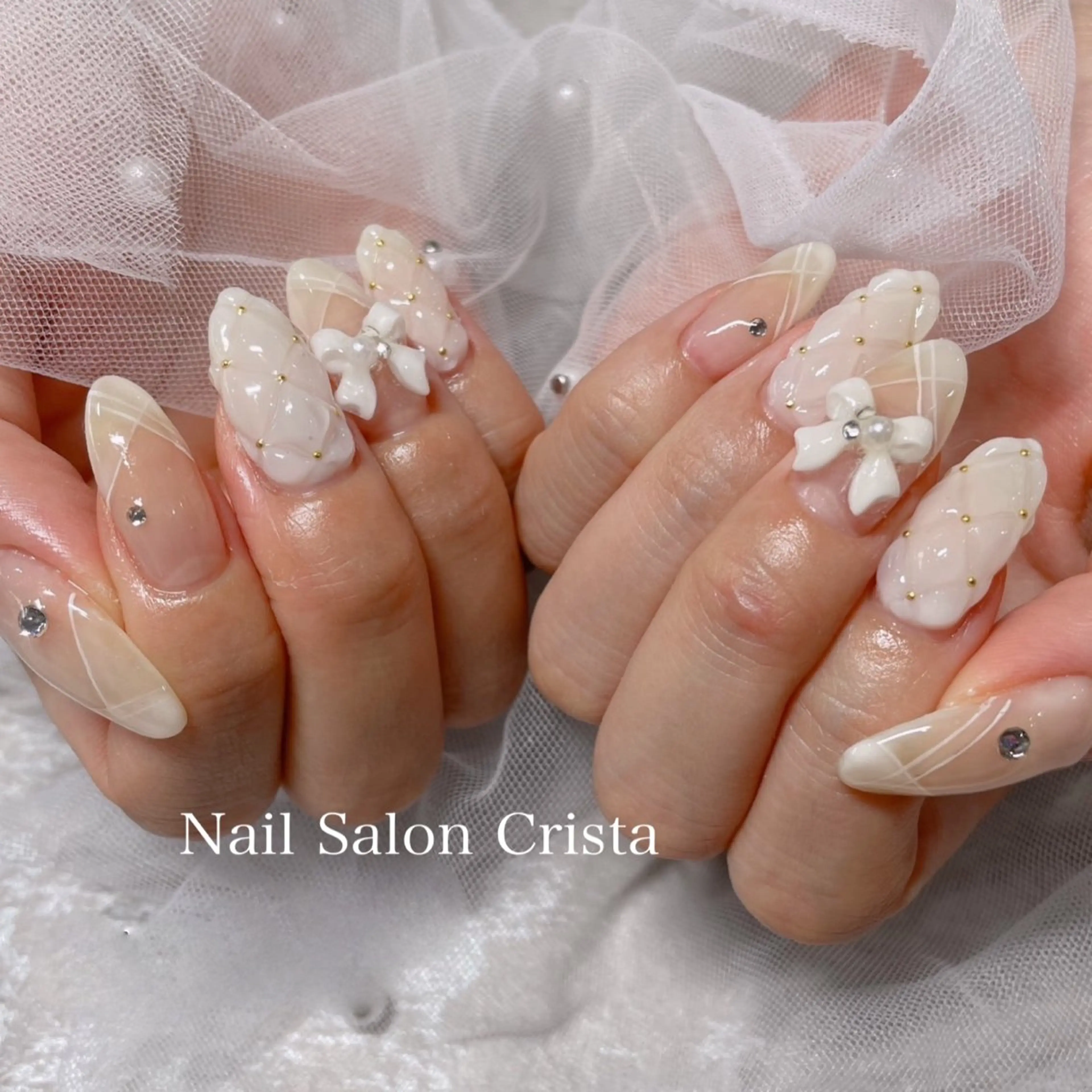 ネイル ジェルネイル パラジェル CRISTA所属・CRISTA MOMOのネイルデザイン