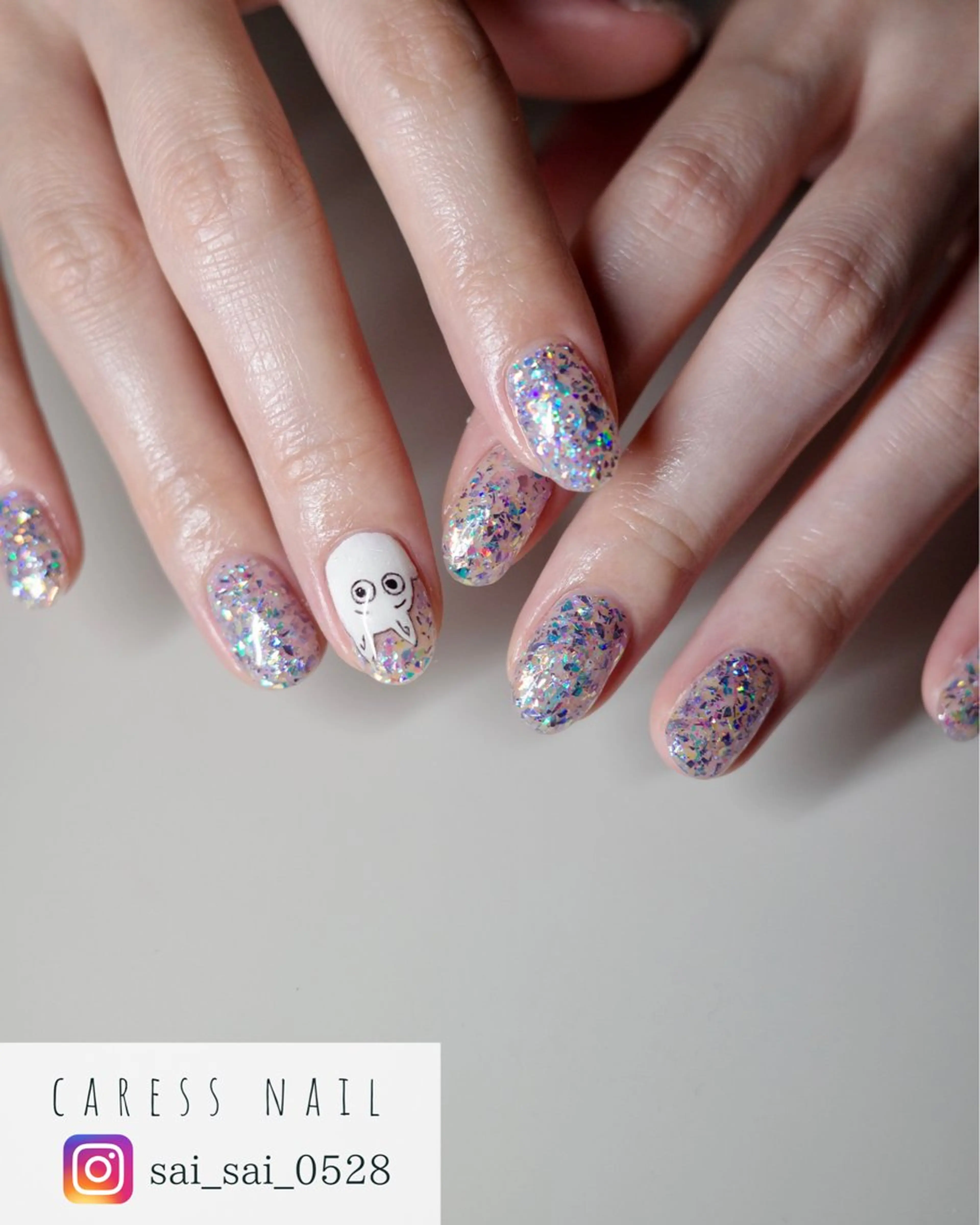 ネイル caress  nail カレスネイル　代々木上原所属・カレスネイル さいのネイルデザイン