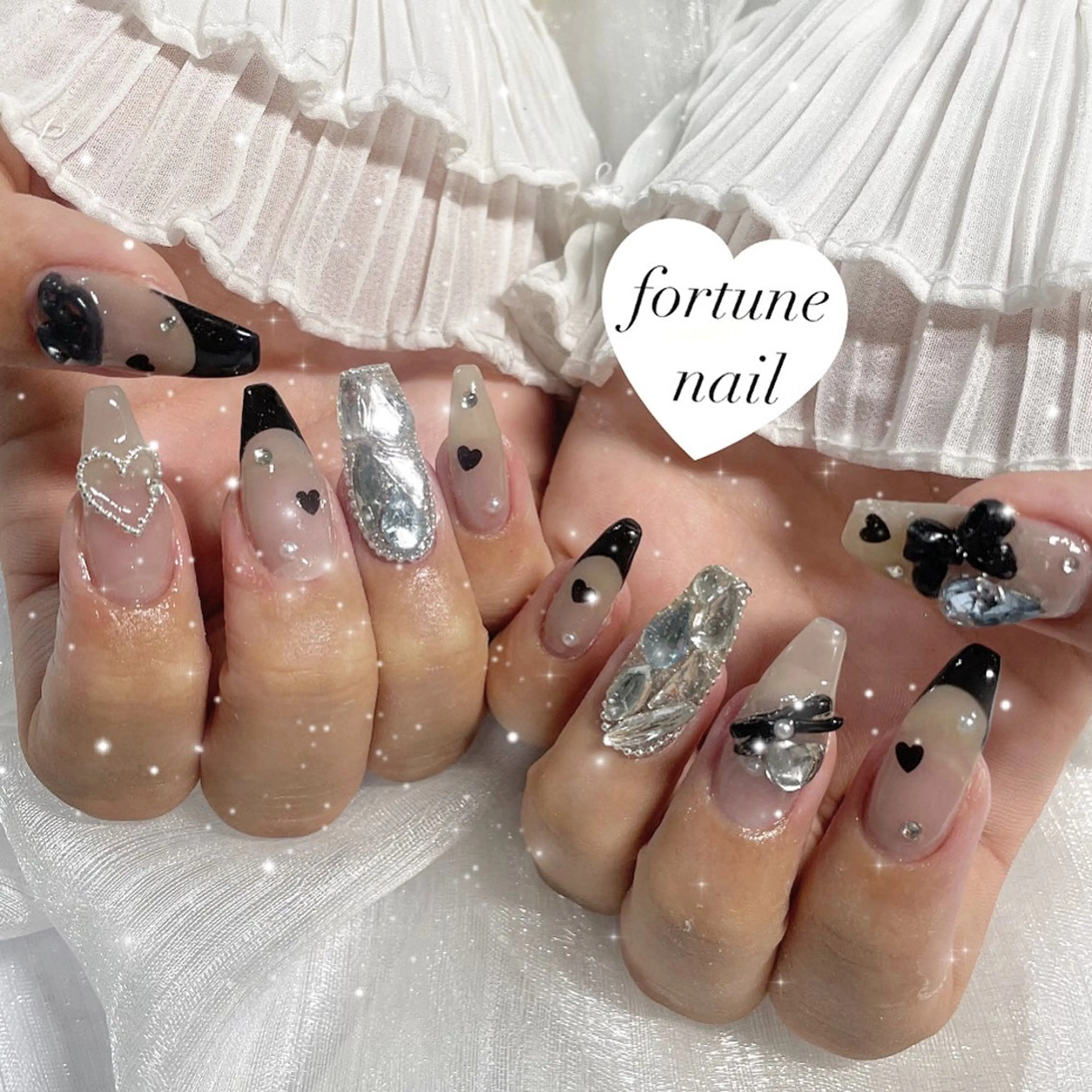 ネイル フレンチネイル 💎saori 💎のネイルデザイン