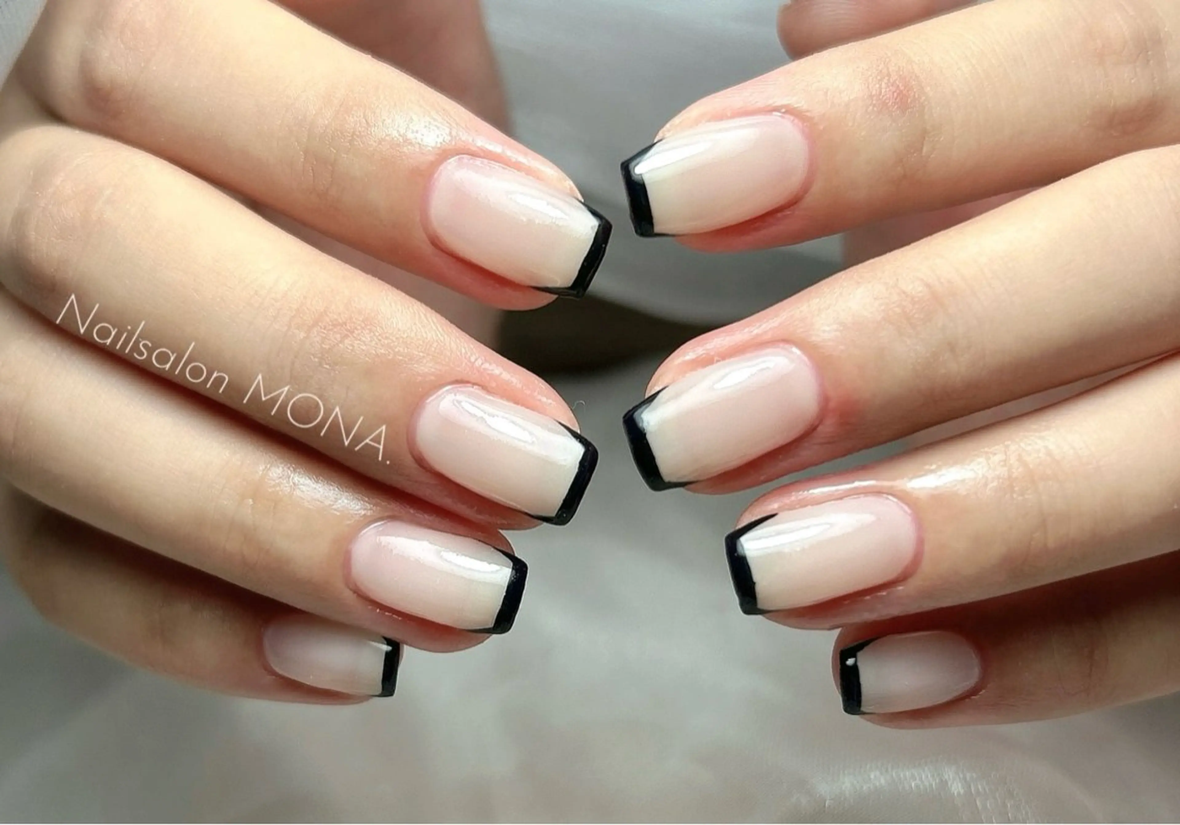 ネイル フレンチネイル オフィスネイル ハンドネイル Nailsalon MONA.のネイルデザイン