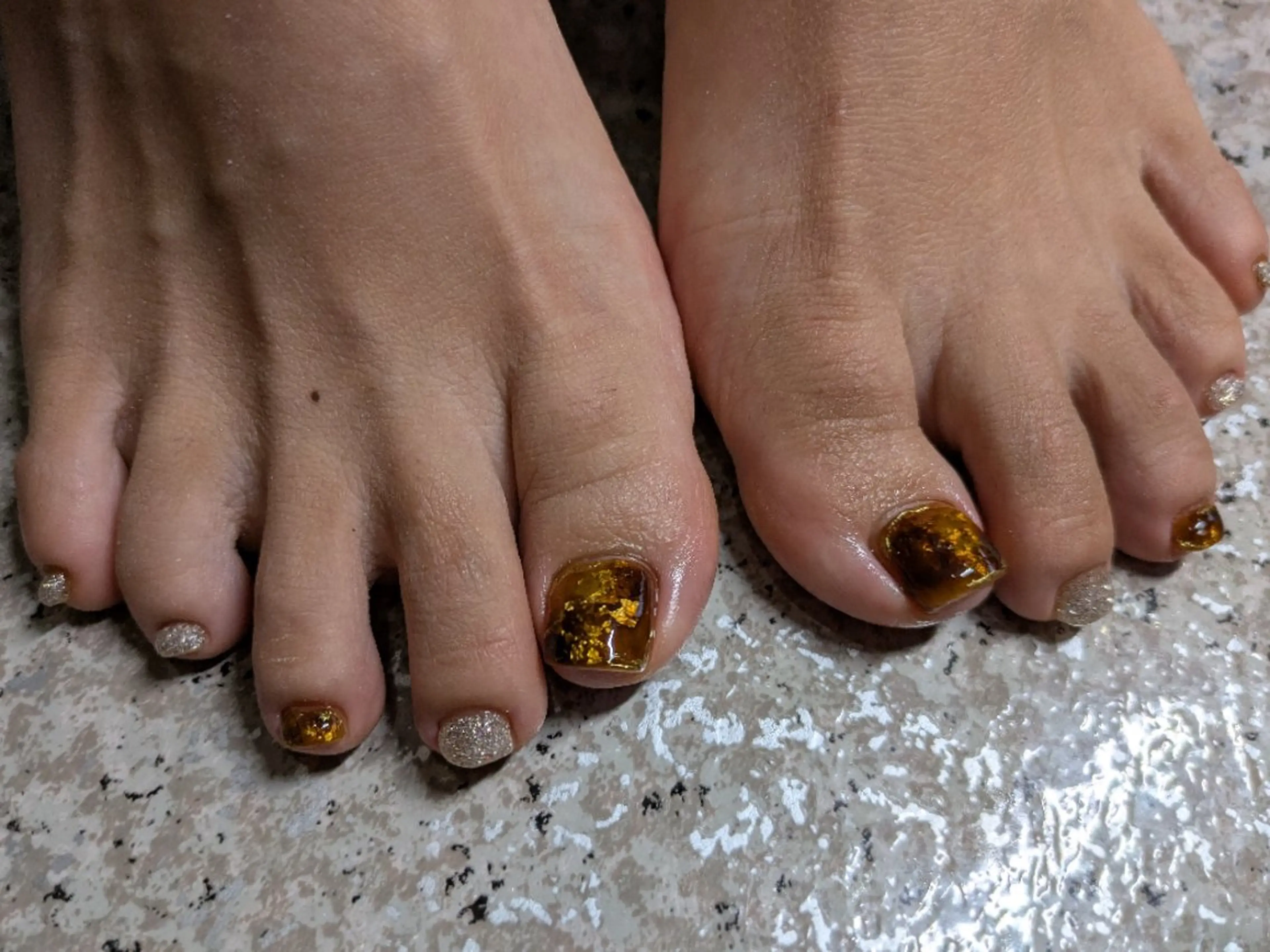 ネイル フットネイル スズキ マイコのネイルデザイン