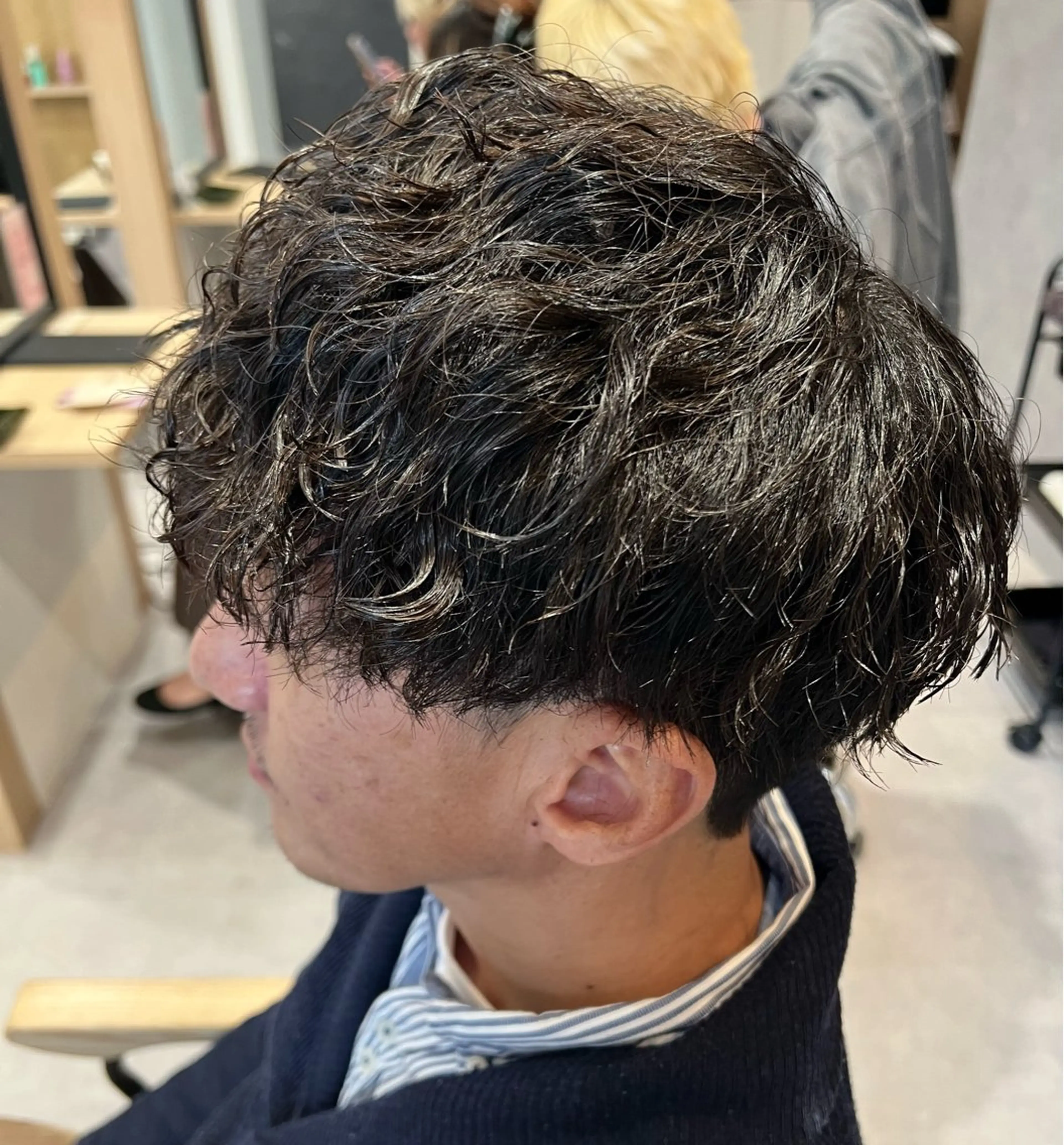 メンズ キシ ツグミのヘアスタイル