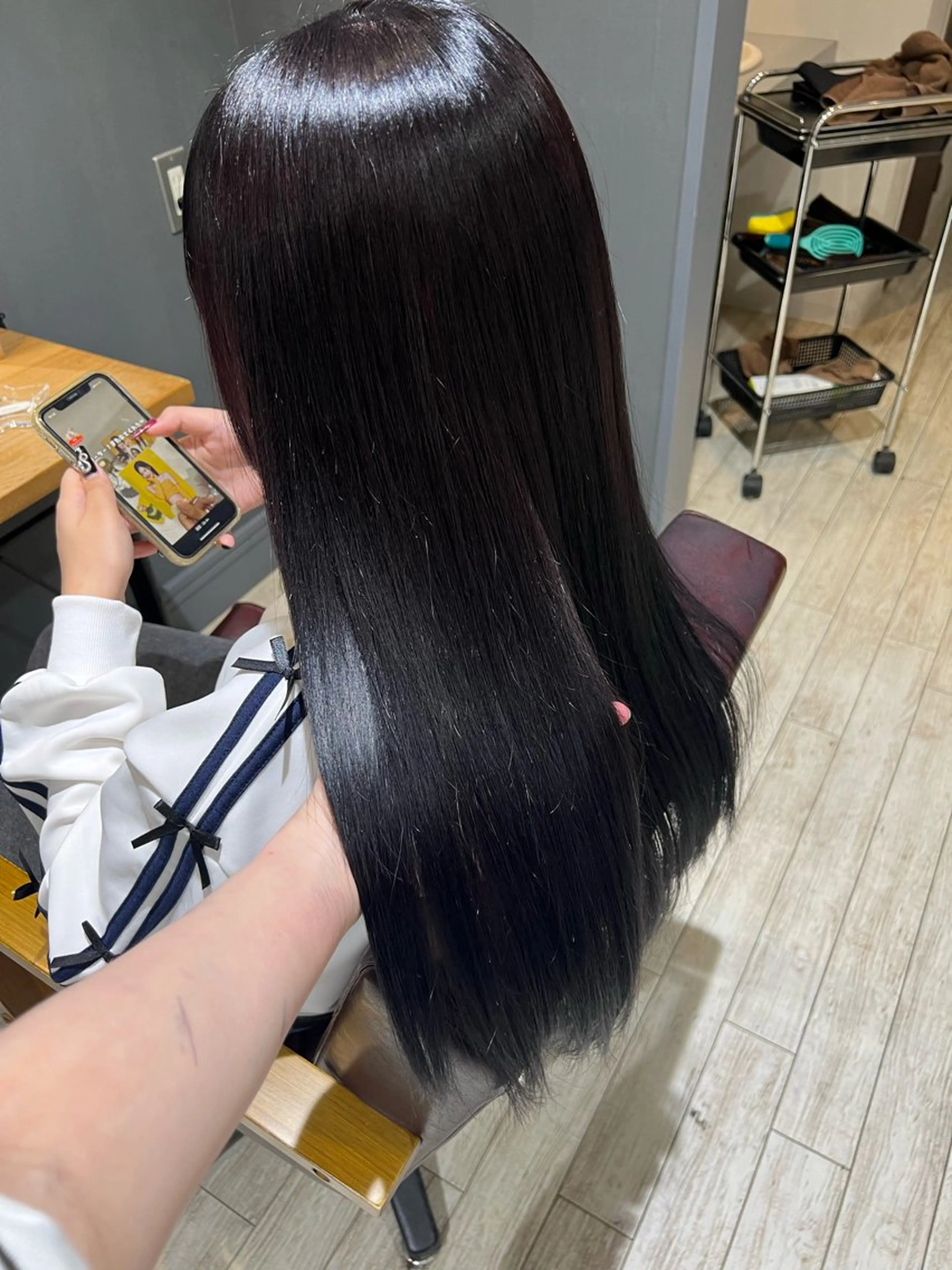 カラー ayumi hondaのヘアスタイル