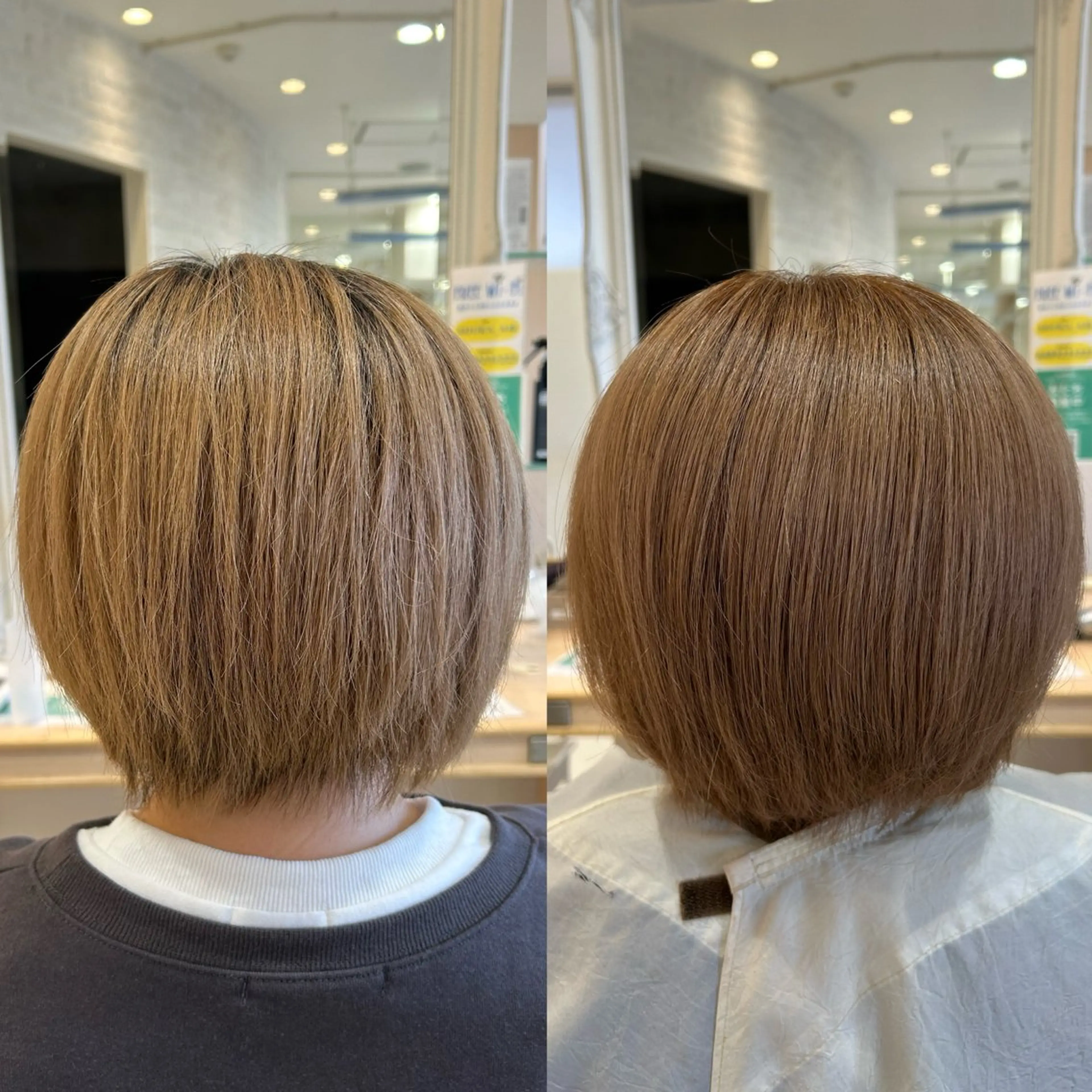 ショート カラー 宮原 佑莉のヘアスタイル