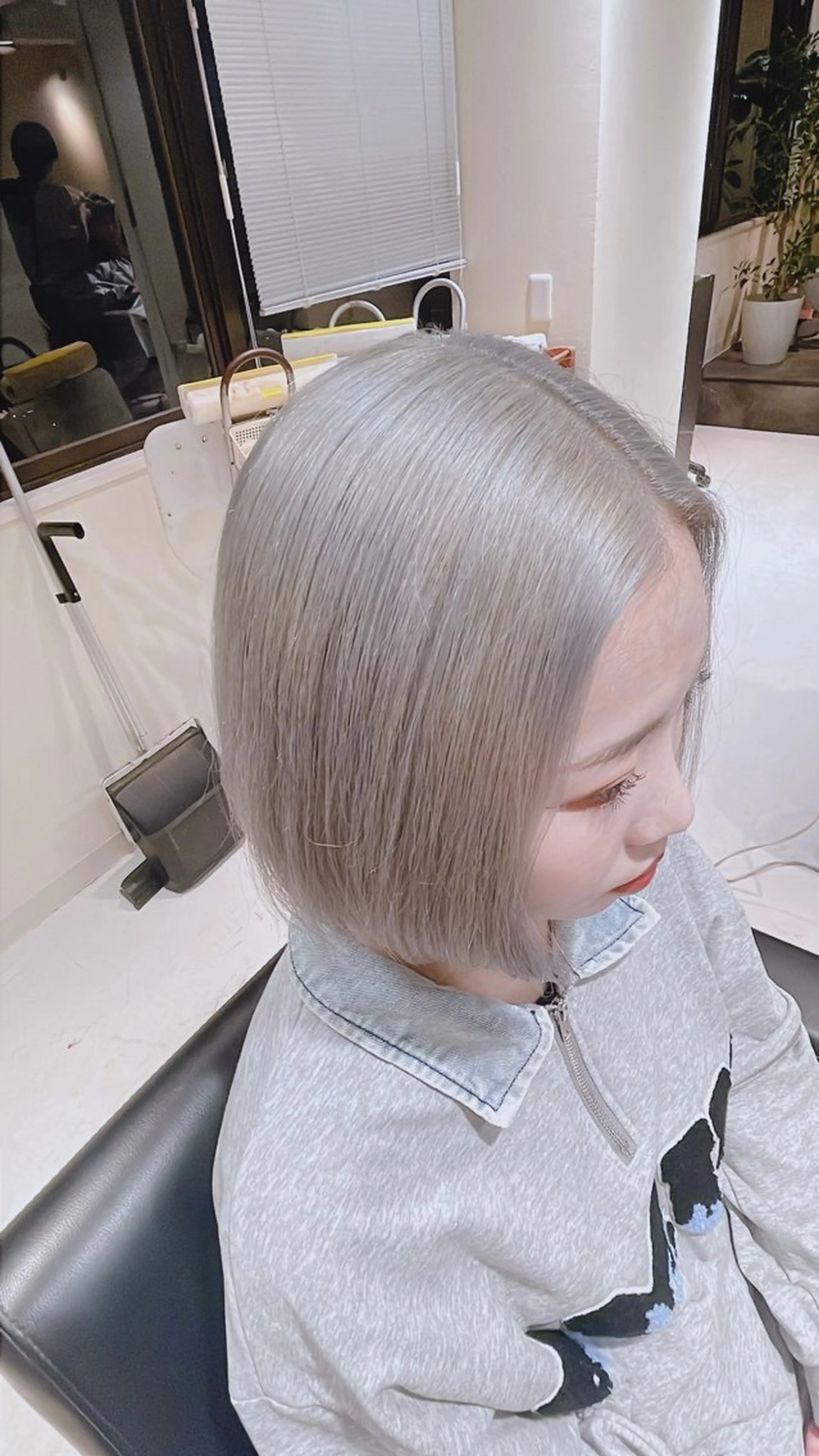 ショート カラー NINE＋/代表 ブリーチ特化型サロンのヘアスタイル