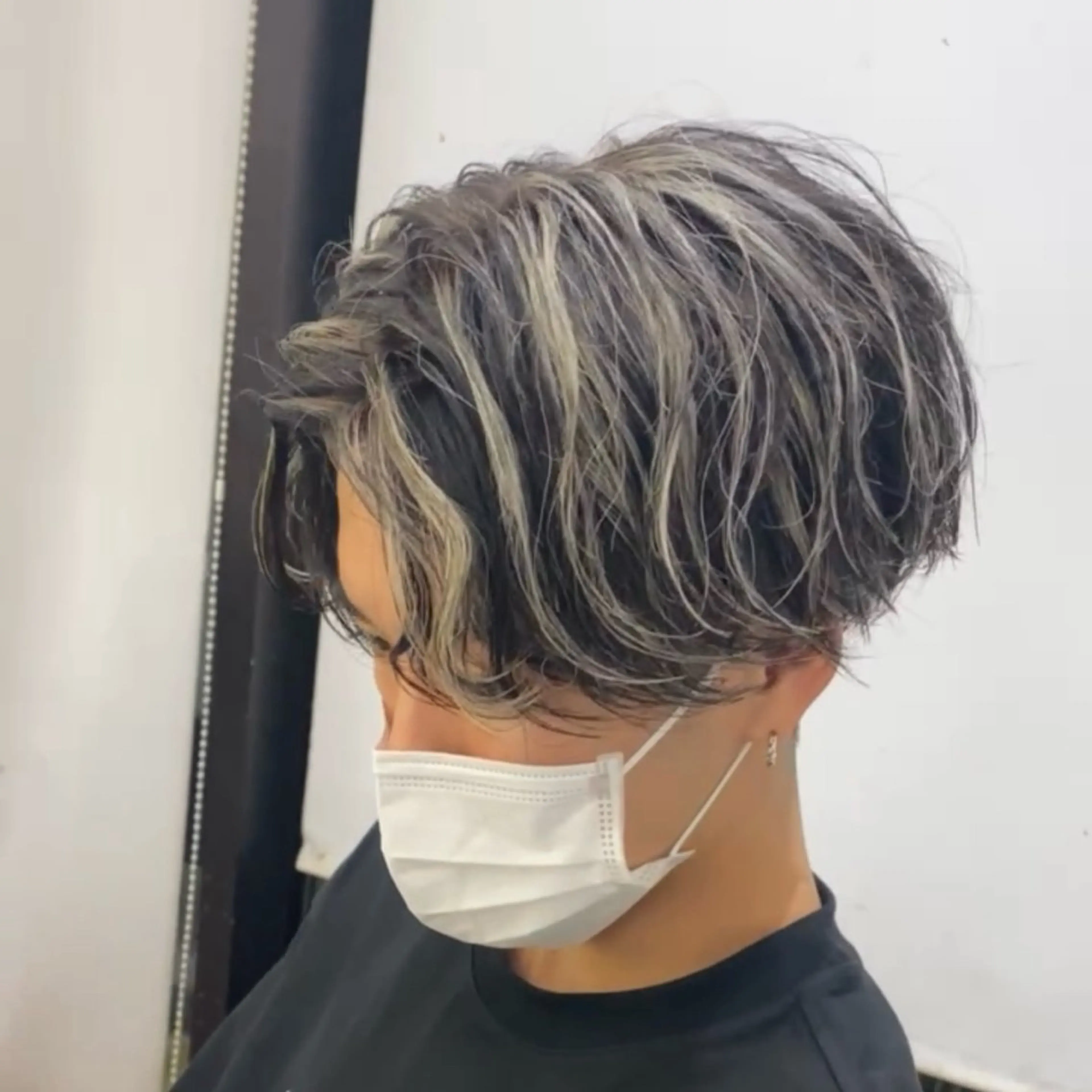カラー メンズ メンズメッシュ メッシュ メンズカット ‪‪/メッシュのヘアスタイル