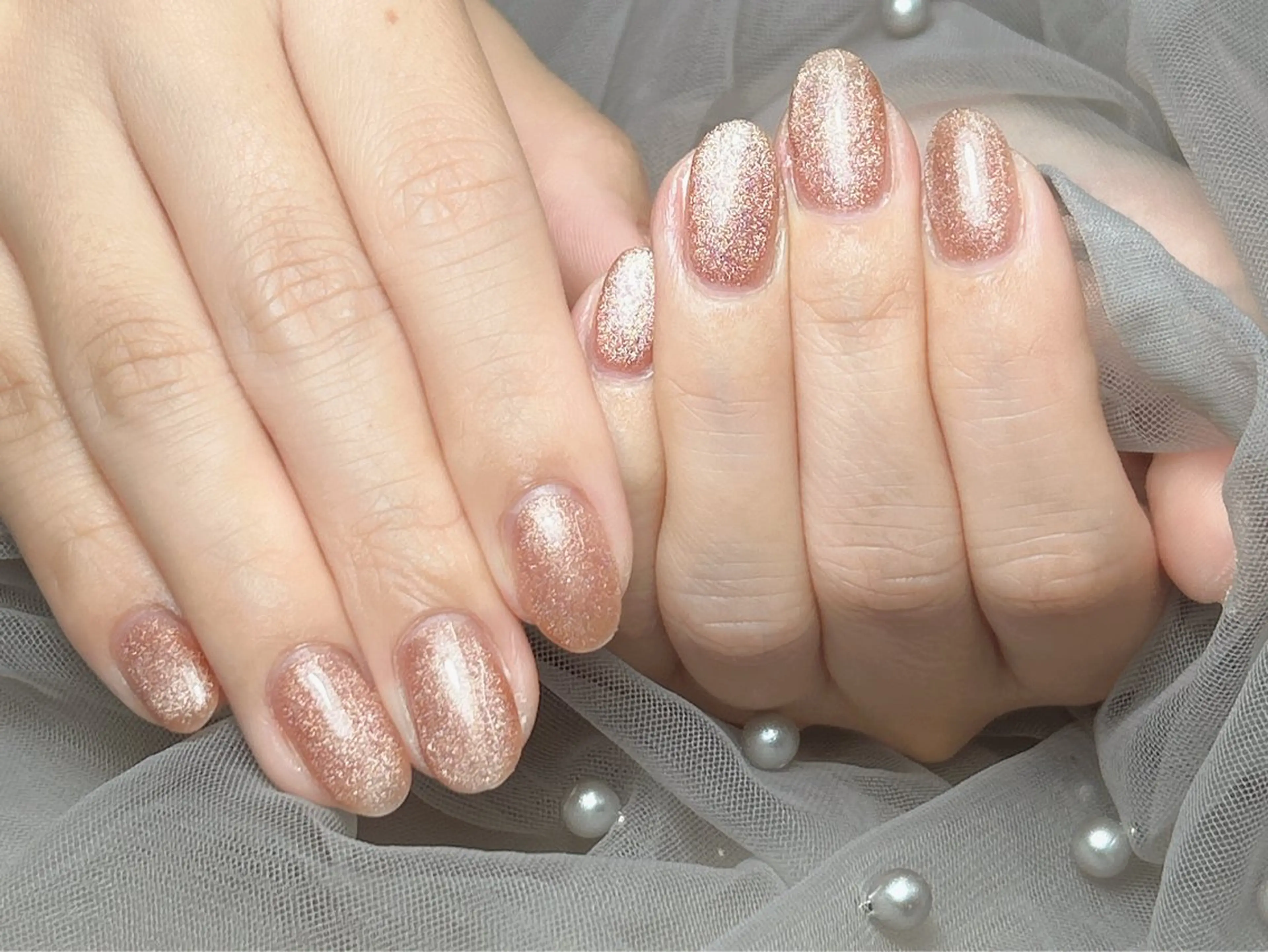 ネイル ジェルネイル マグネットネイル ハンドネイル Femme nail （mio）のネイルデザイン