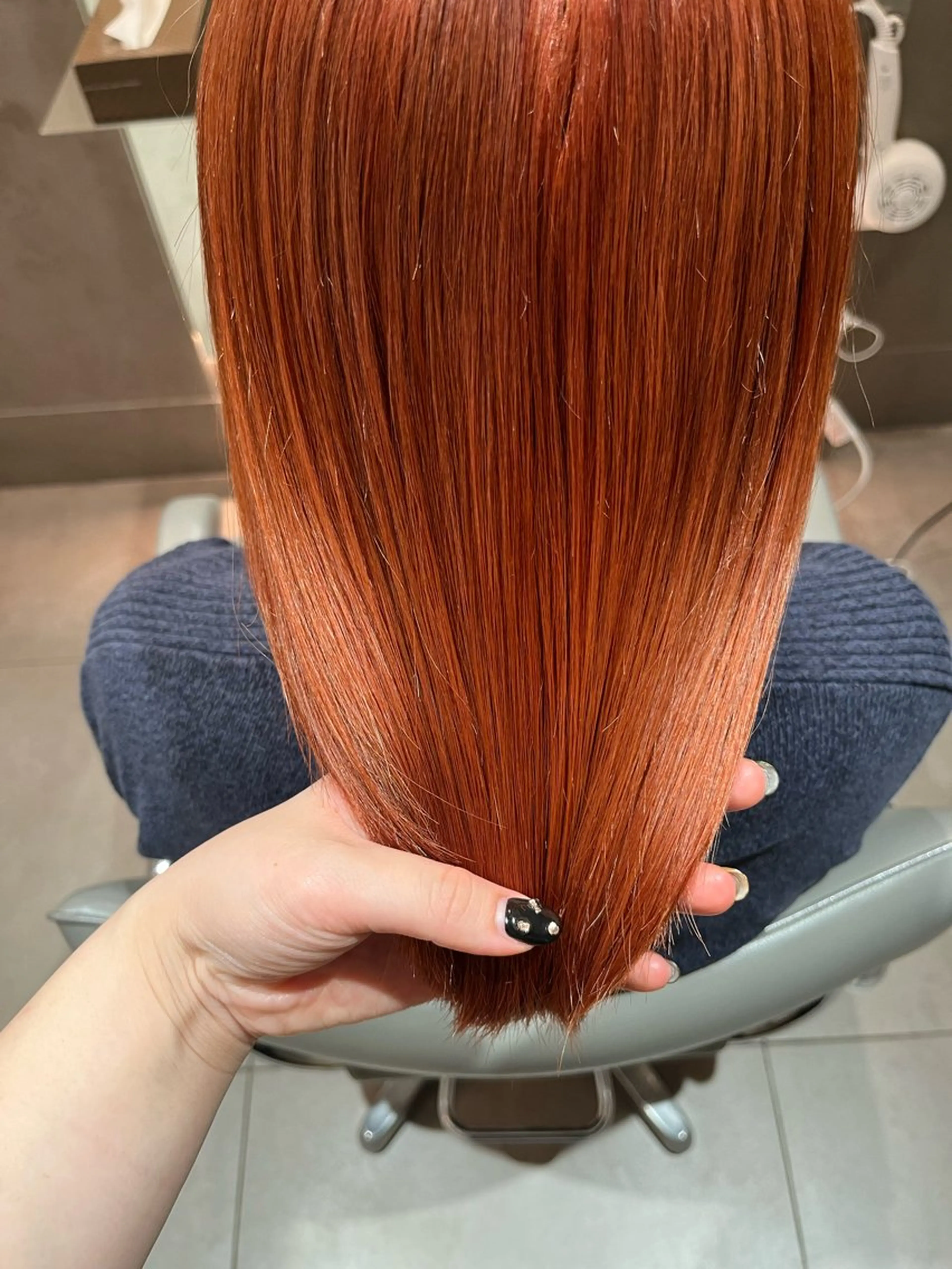 ミディアム カラー 🍊暖色カラー🍊 sakuraのヘアスタイル