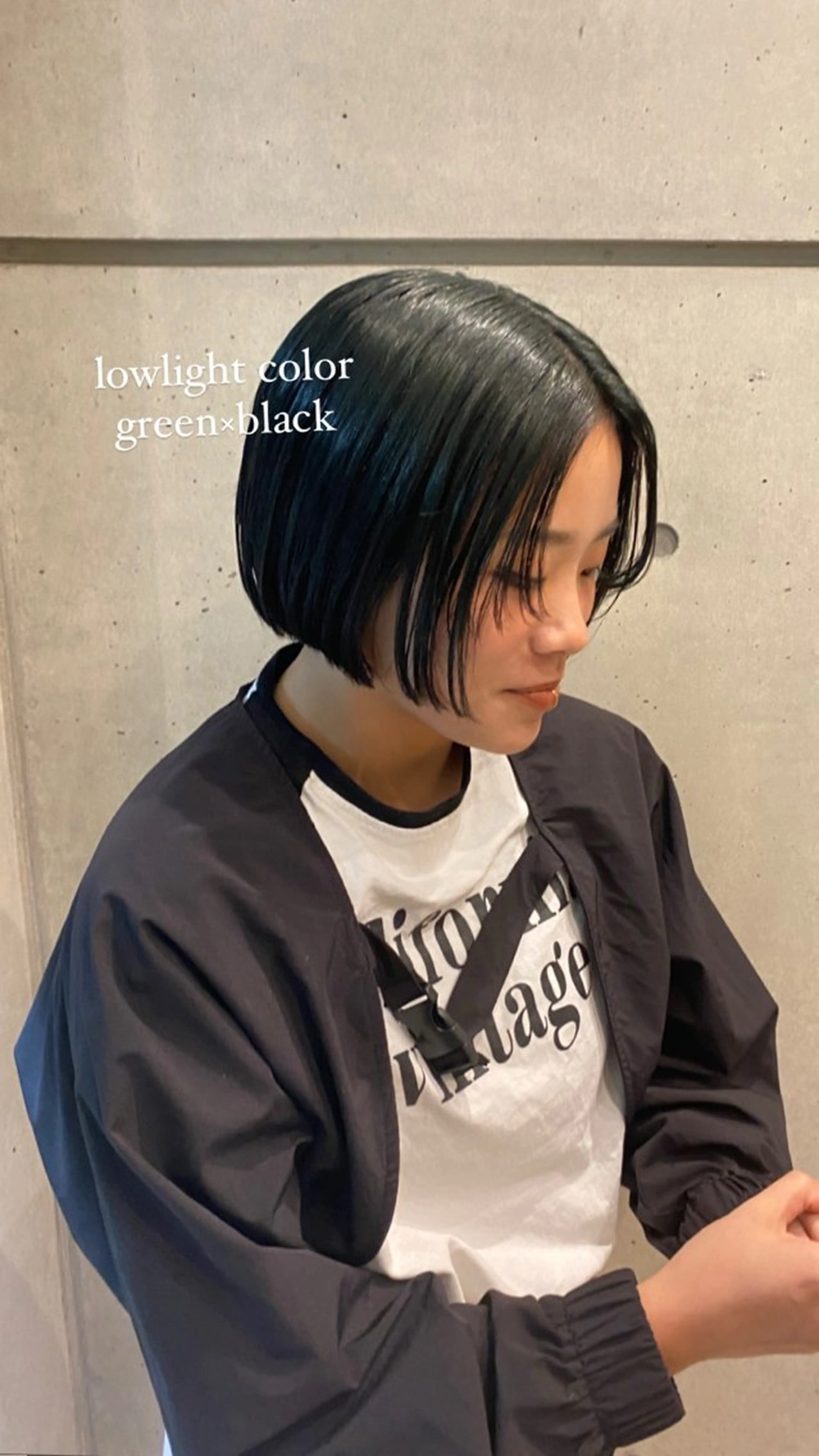 ショート ヘアカラー abe yuikaのヘアスタイル