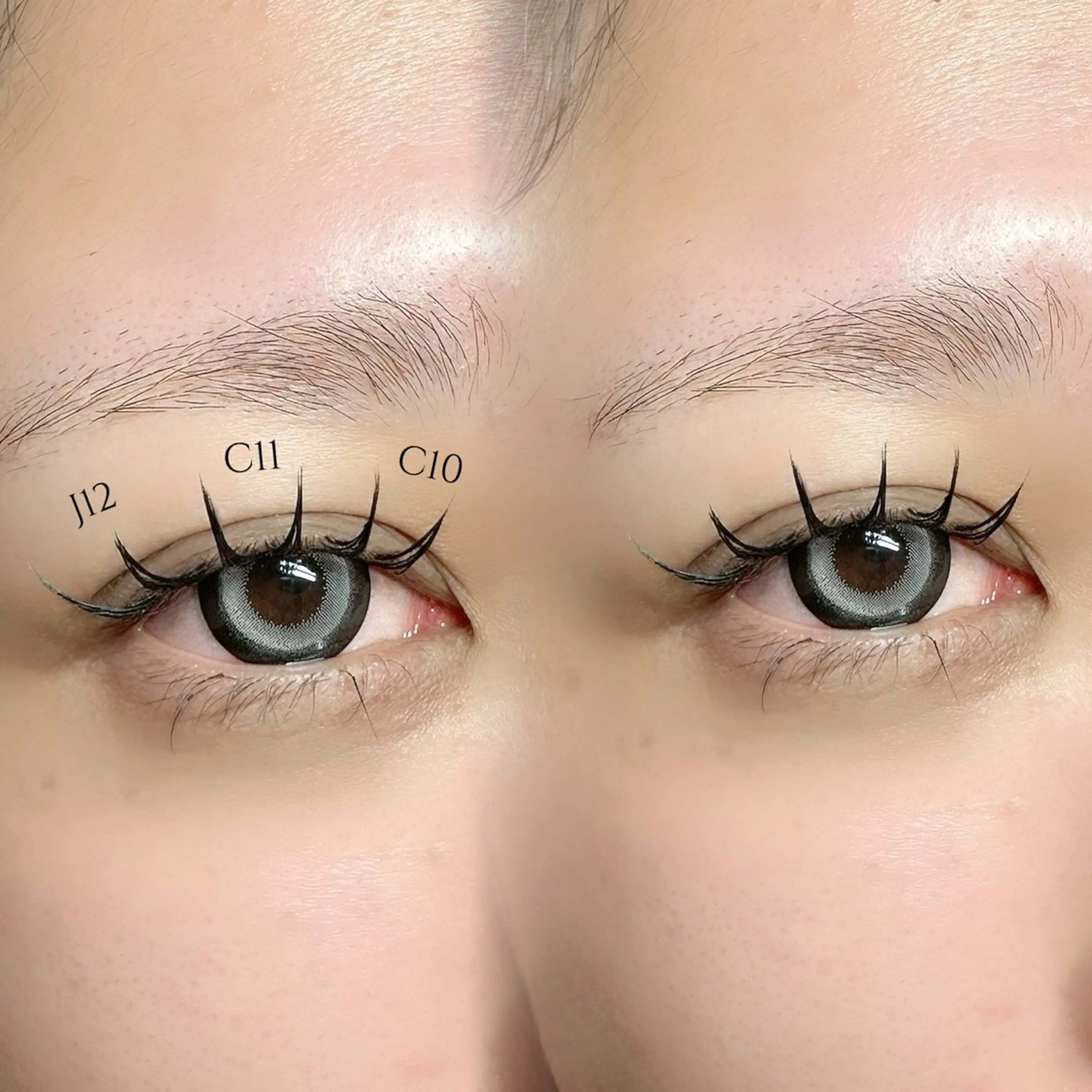 マツエク・マツパ Espace eyelash所属・ESPACE Kurumiのマツエク・マツパデザイン