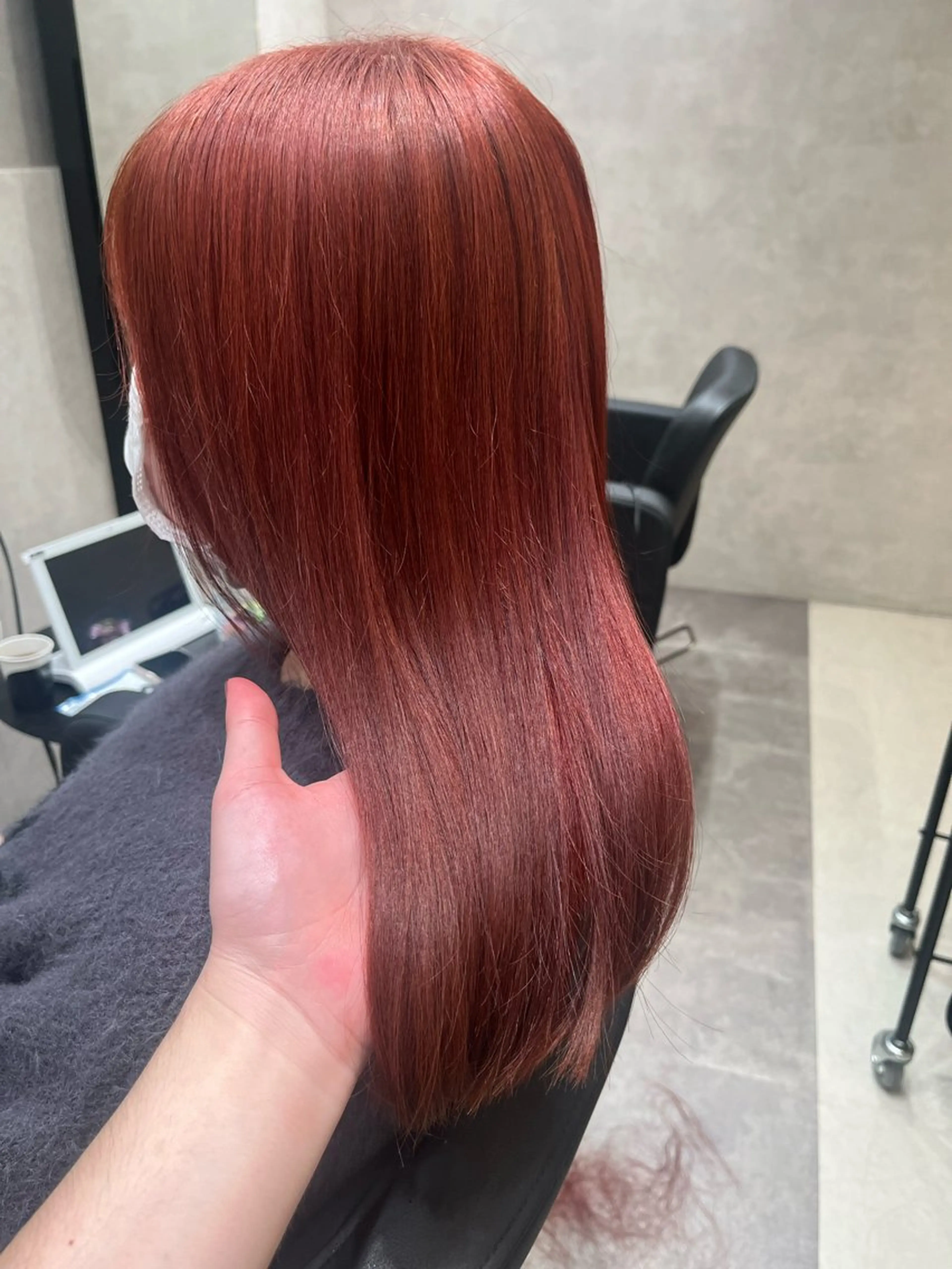 ミディアム カット ヘアカラー 森本峻介 ボブ/透明感カラーのヘアスタイル