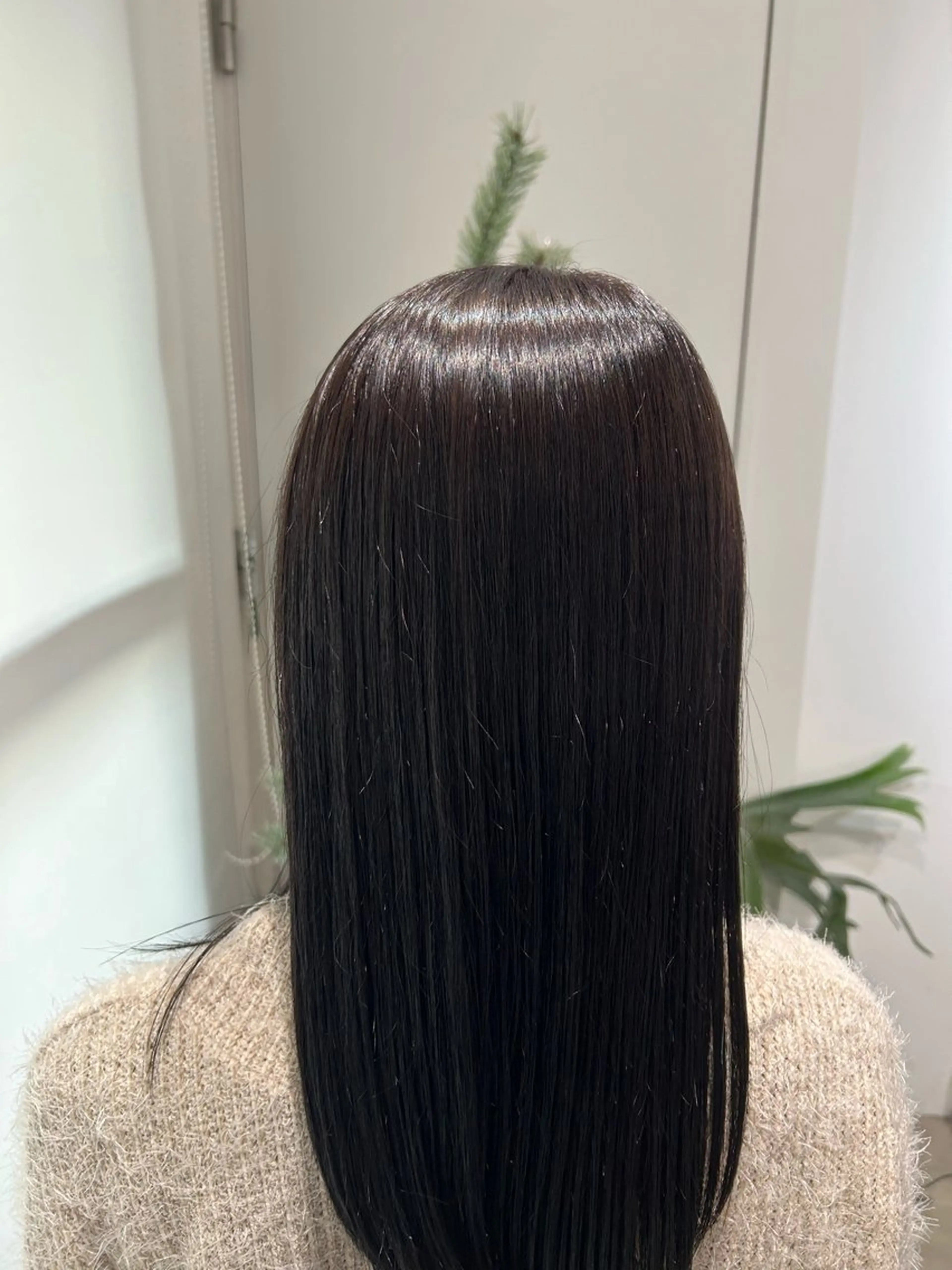 ロング アッシュ Lis blanc所属・しみずゆさ/所沢 モデル様募集中🤍のヘアスタイル