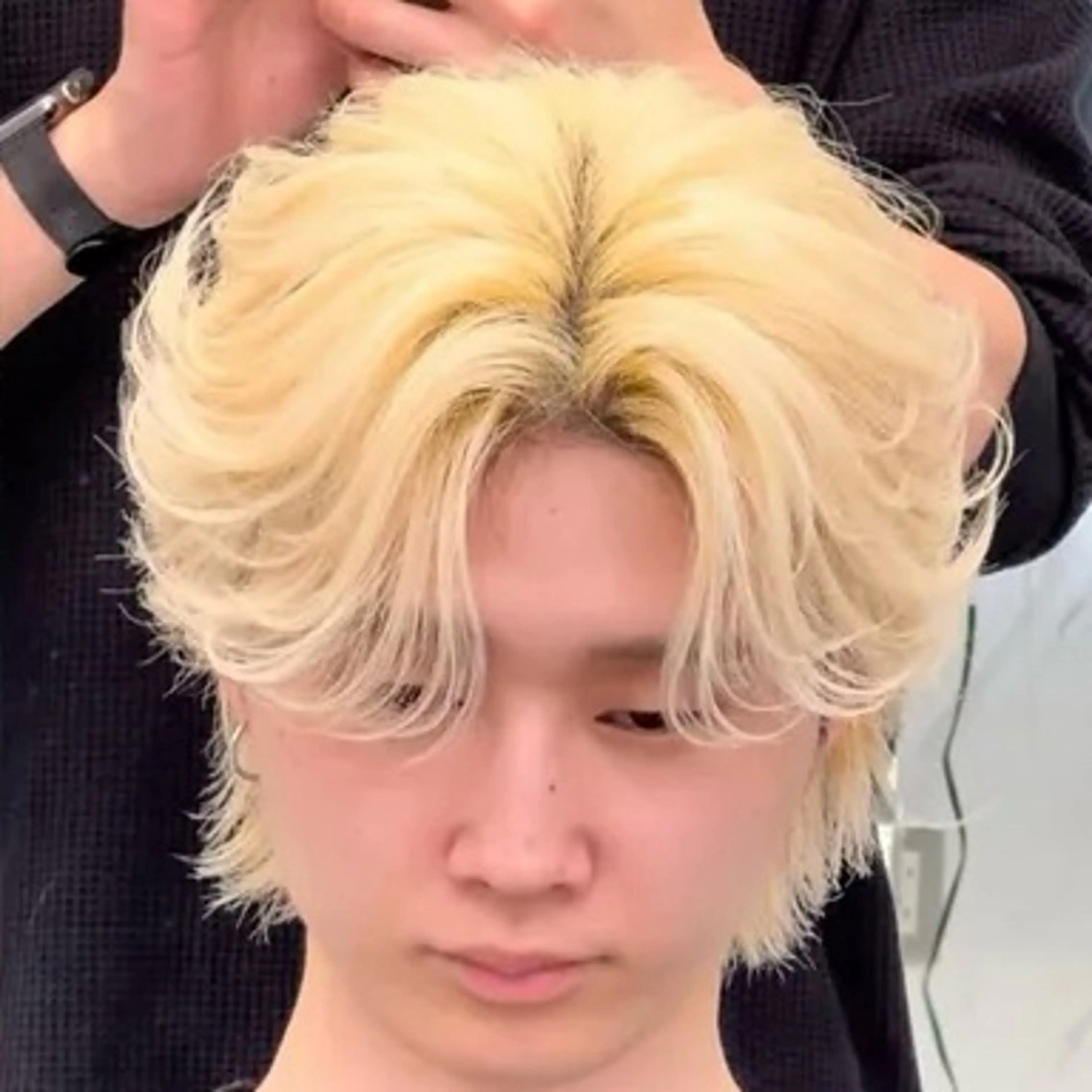 ミディアム カラー パーマ メンズ MEN'S HAIR SENSE 渋谷宇田川交番前 【メンズヘア センス 】所属・♥️モテ髪美容師♠️ REIのヘアスタイル