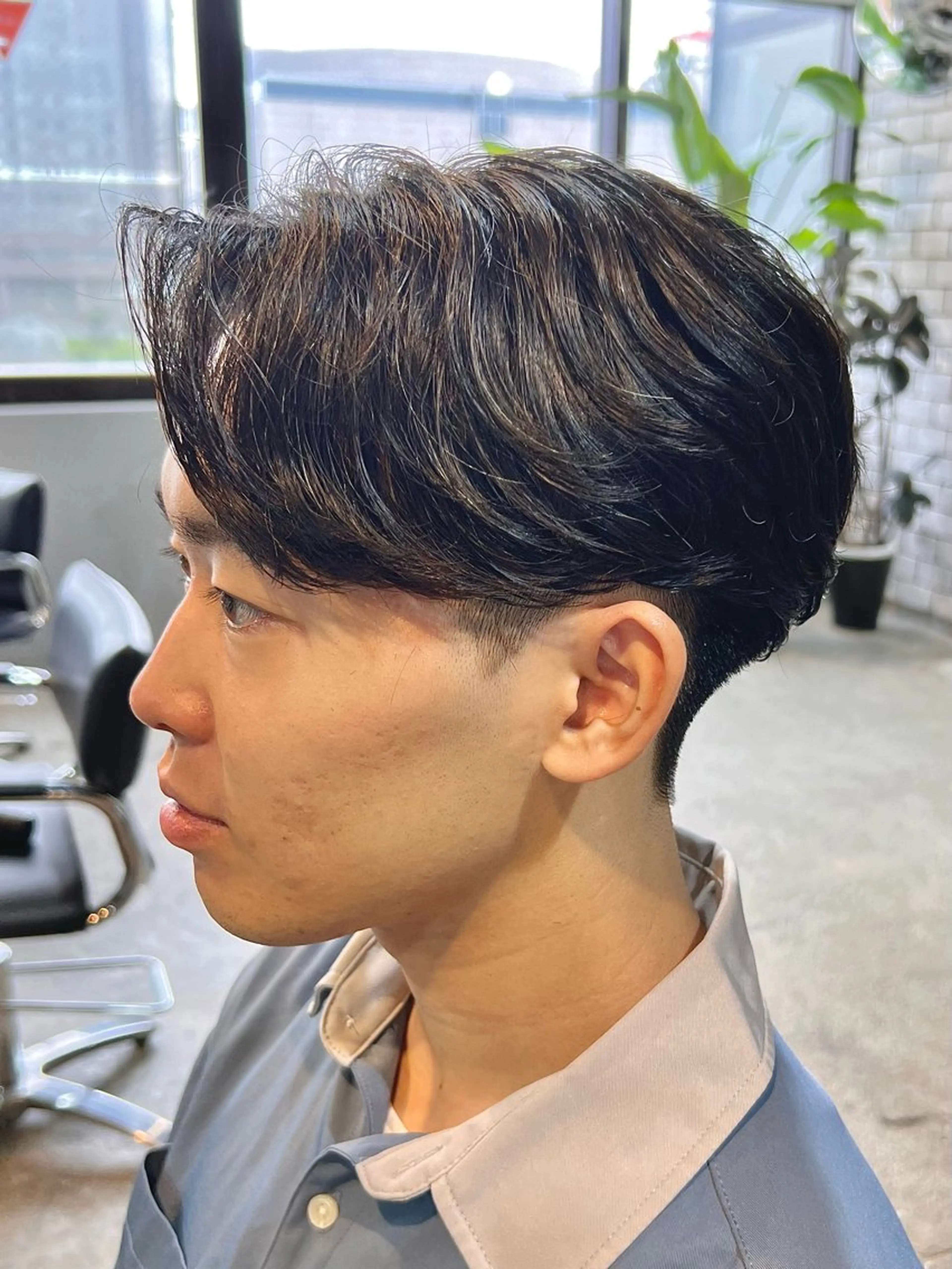 ショート パーマ メンズ カット パーマ ヘッドスパ men’s salon NOA solte. 【メンズサロン ノアソルテ】所属・メンズパーマ職人 加藤 弘貴のヘアスタイル