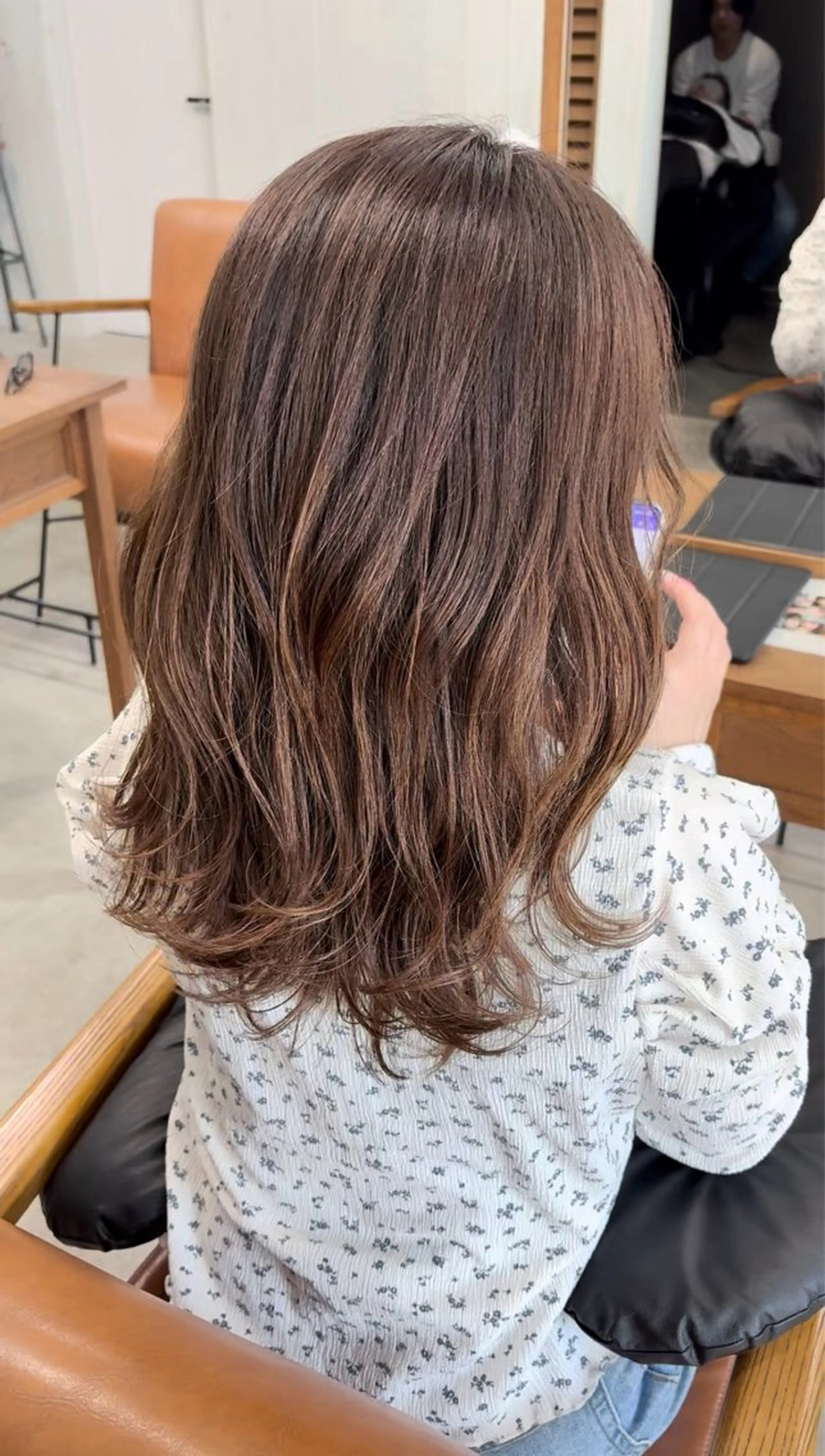 セミロング カット ヘアカラー トリートメント Nicoru*所属・SONO 【一宮】のヘアスタイル