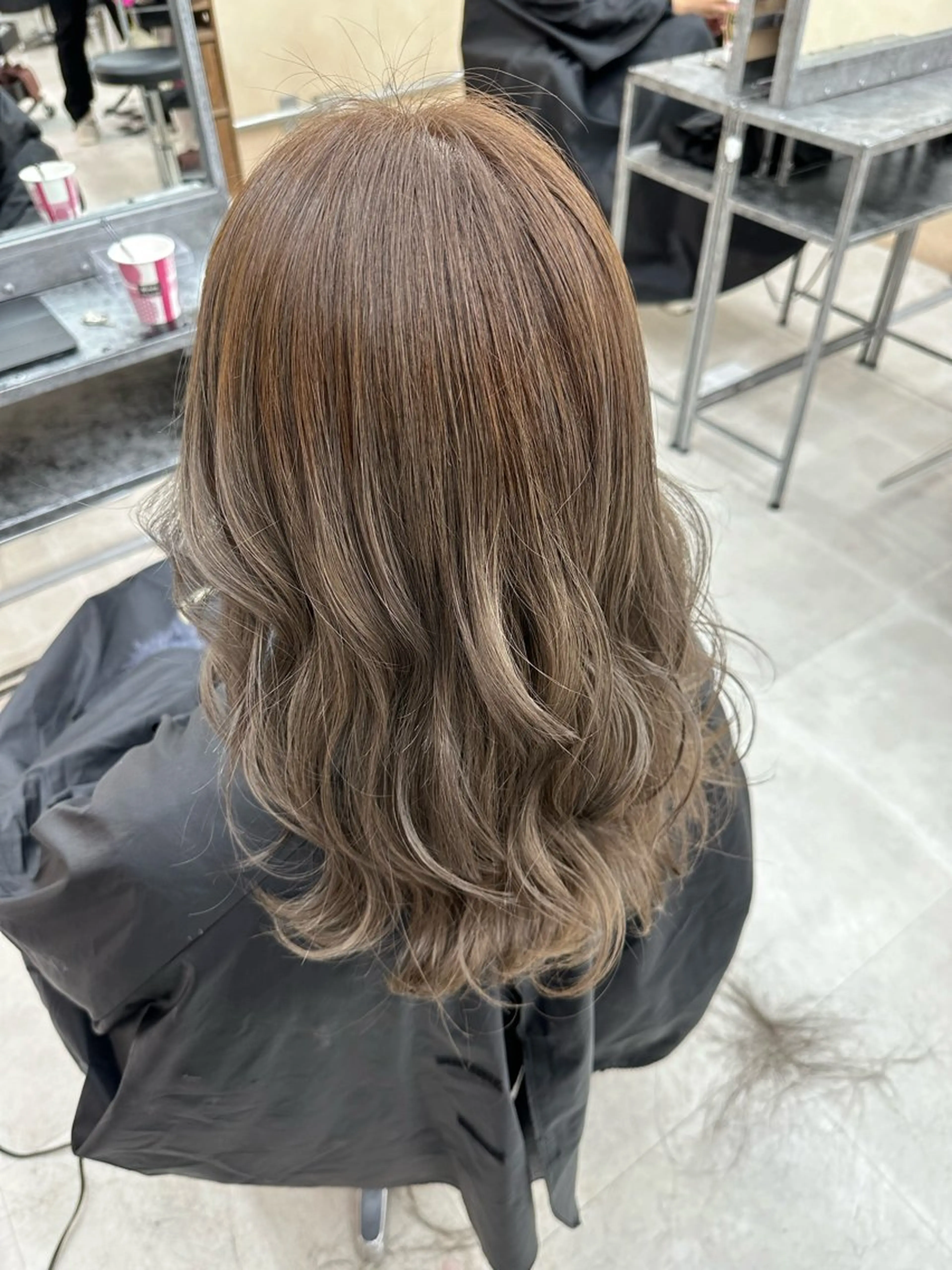 セミロング カラー EIGHT kumagaya 熊谷店 【エイト】所属・🤍透明感カラー🤍 Moeのヘアスタイル