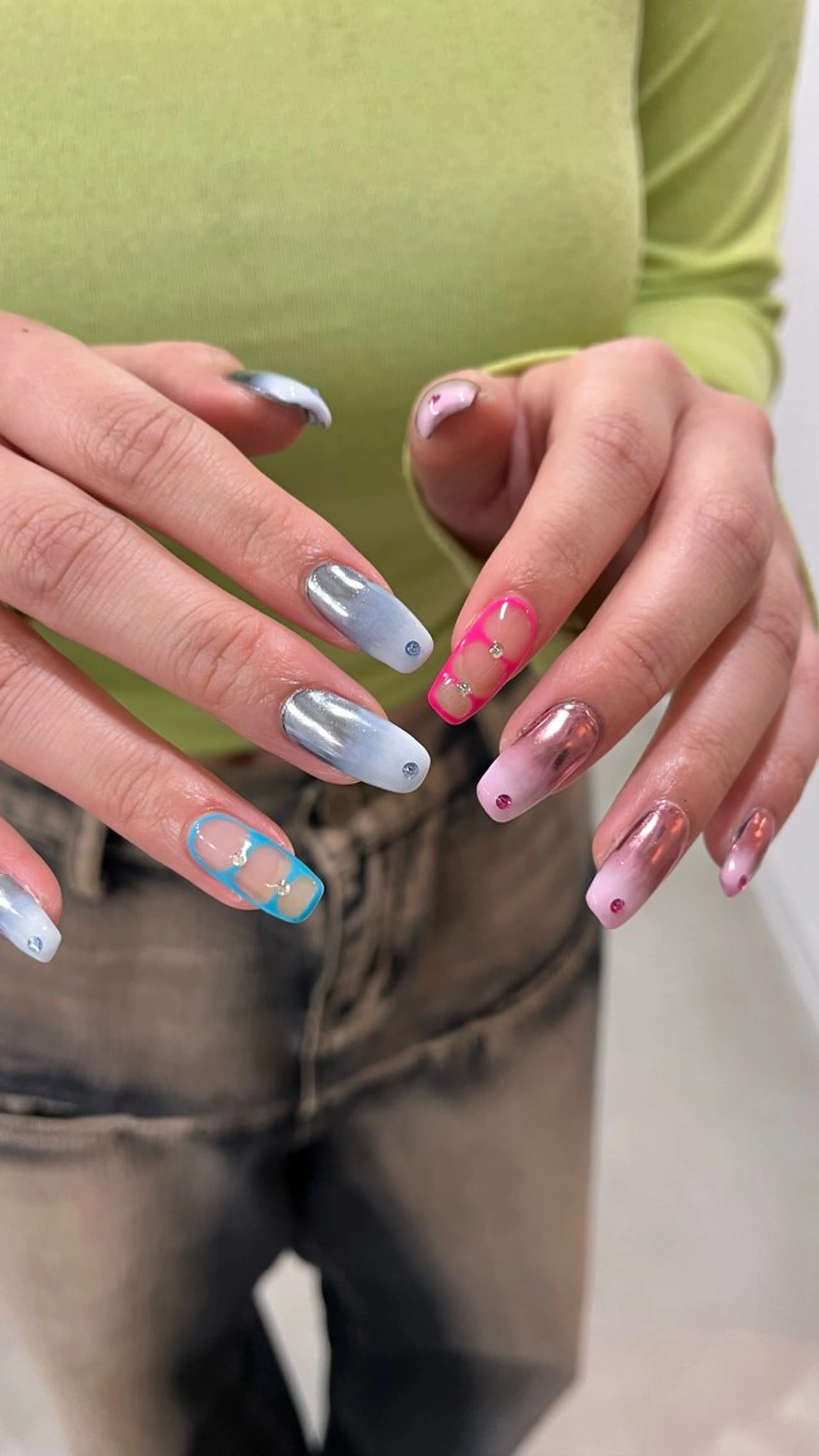 ネイル ハンドネイル 🤎Two ERI🤎のネイルデザイン