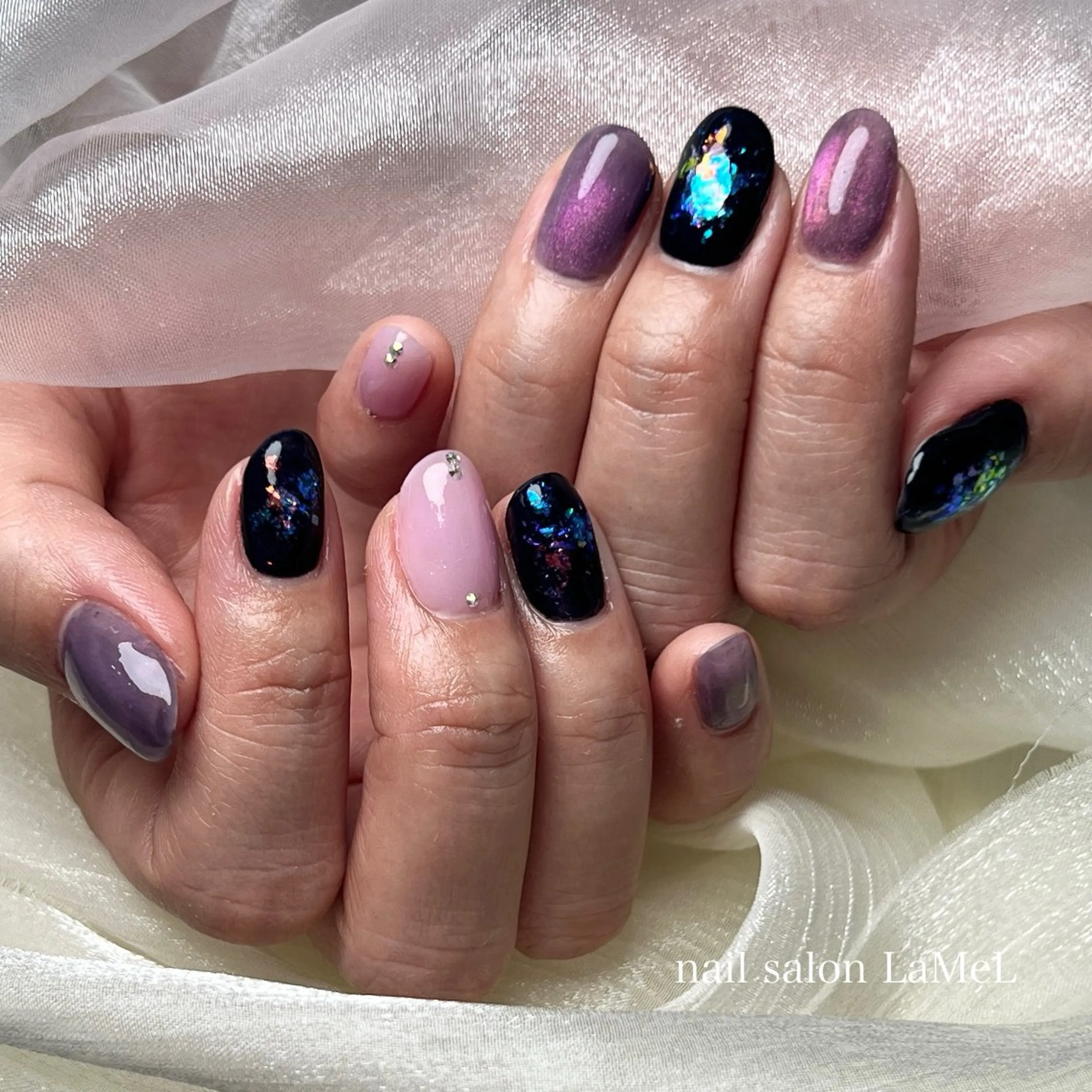 ネイル ハンドネイル 【nailsalon LaMeL】岡崎のネイルデザイン