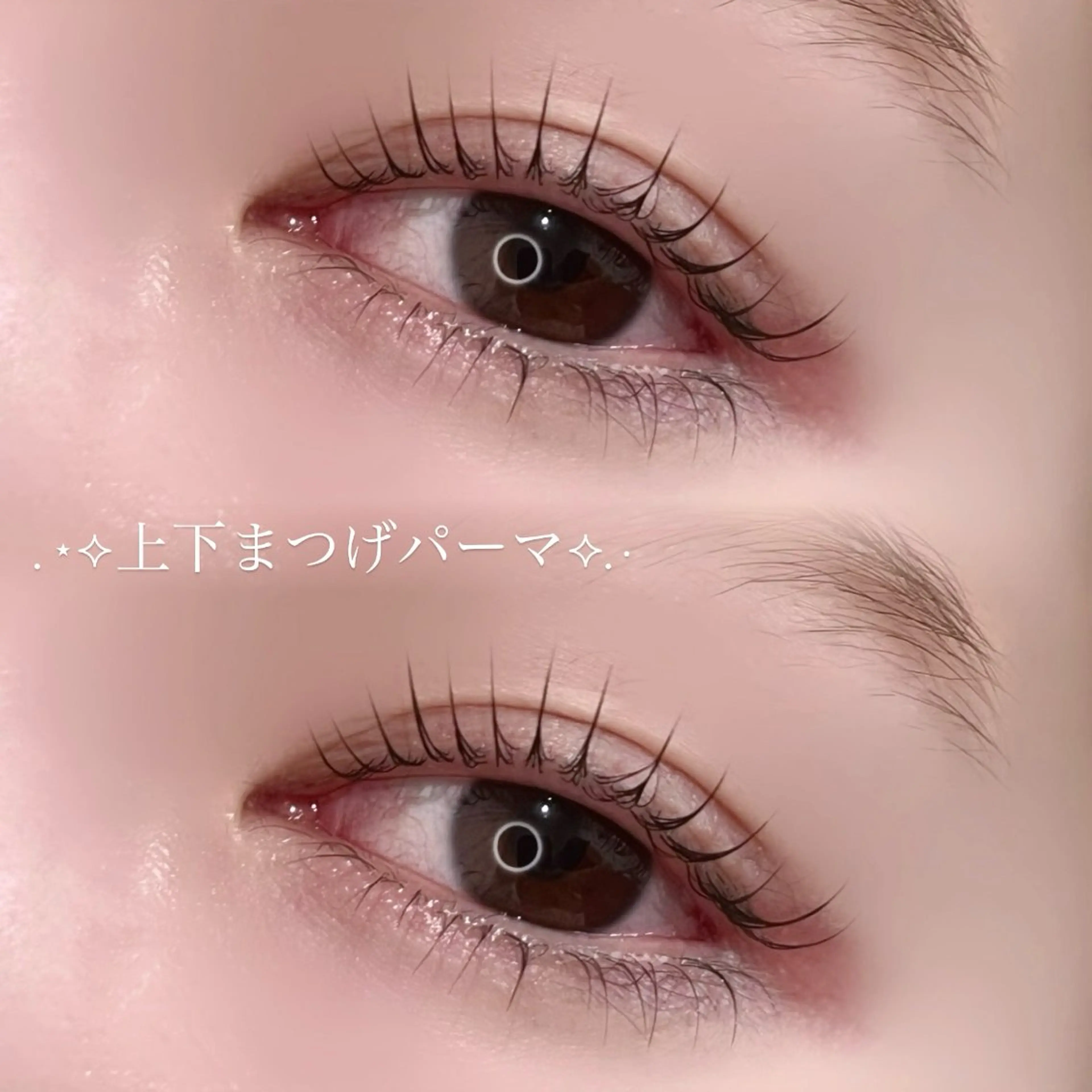 ꒰ minimo特別価格‪꒱‬上下まつげパーマ🎀🫧⚠︎現金のみの写真