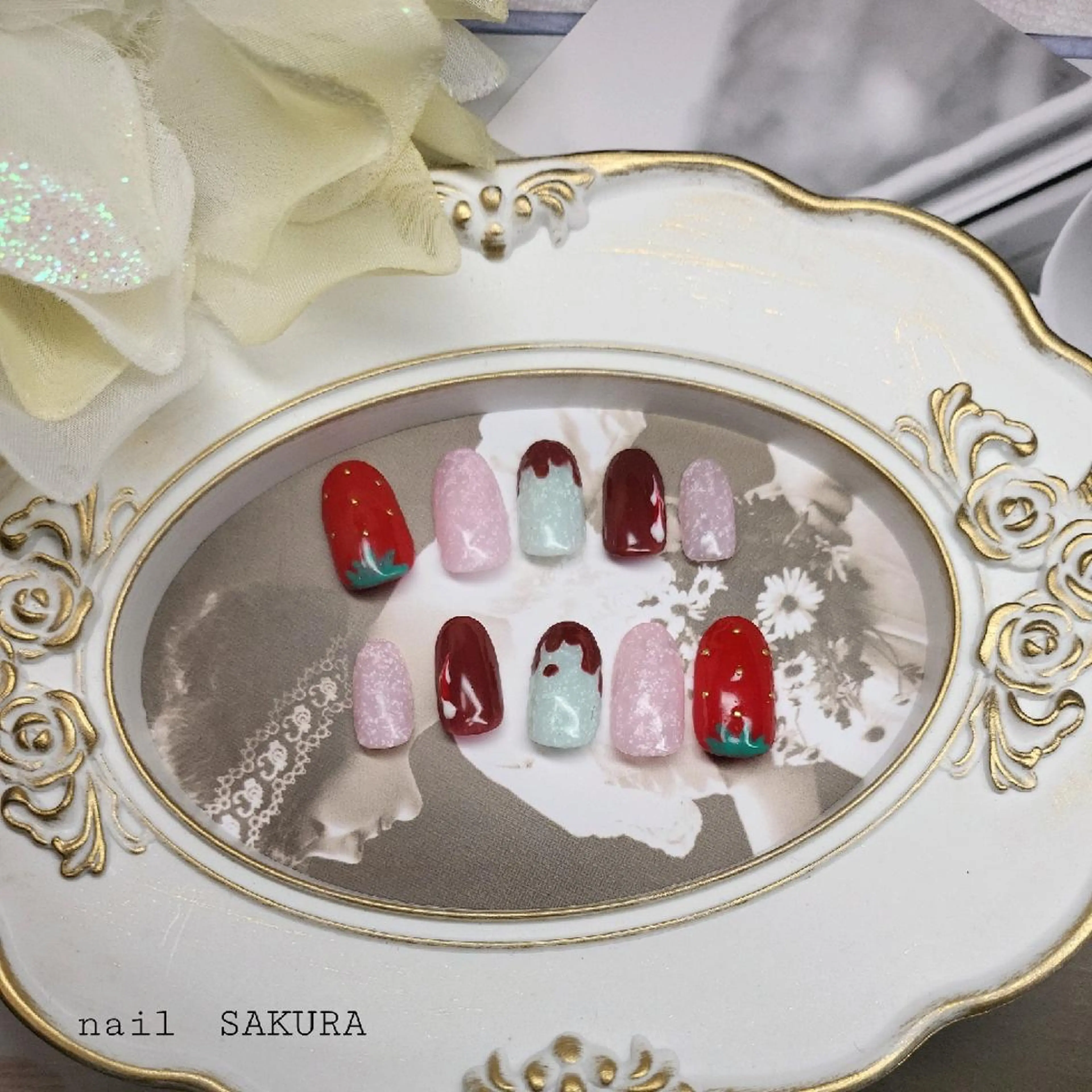 ネイル フットネイル ネイルチップ nailSAKURA 🌸爪の美容室のネイルデザイン