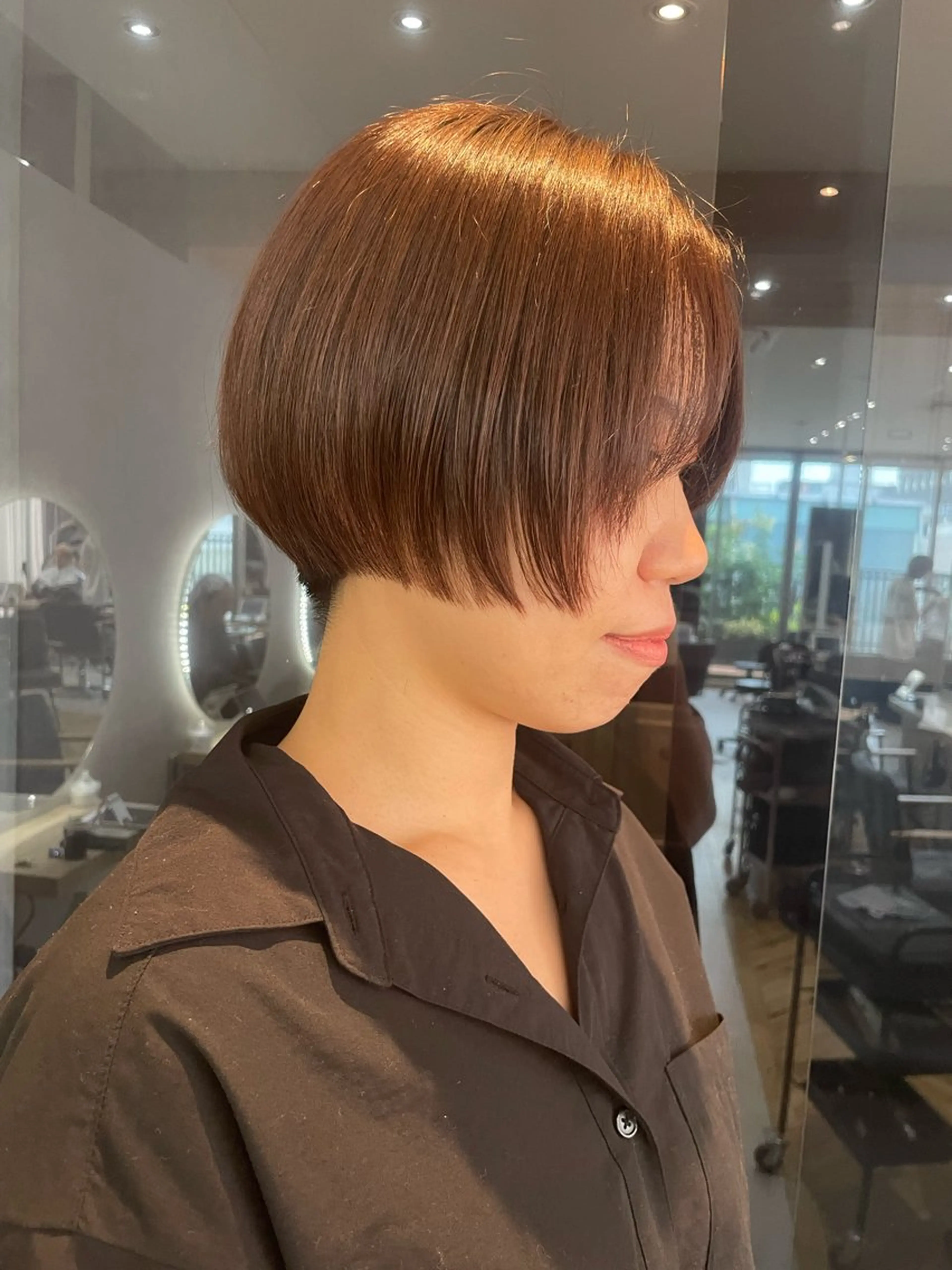 ショート カラー Asumi 髪質改善のヘアスタイル