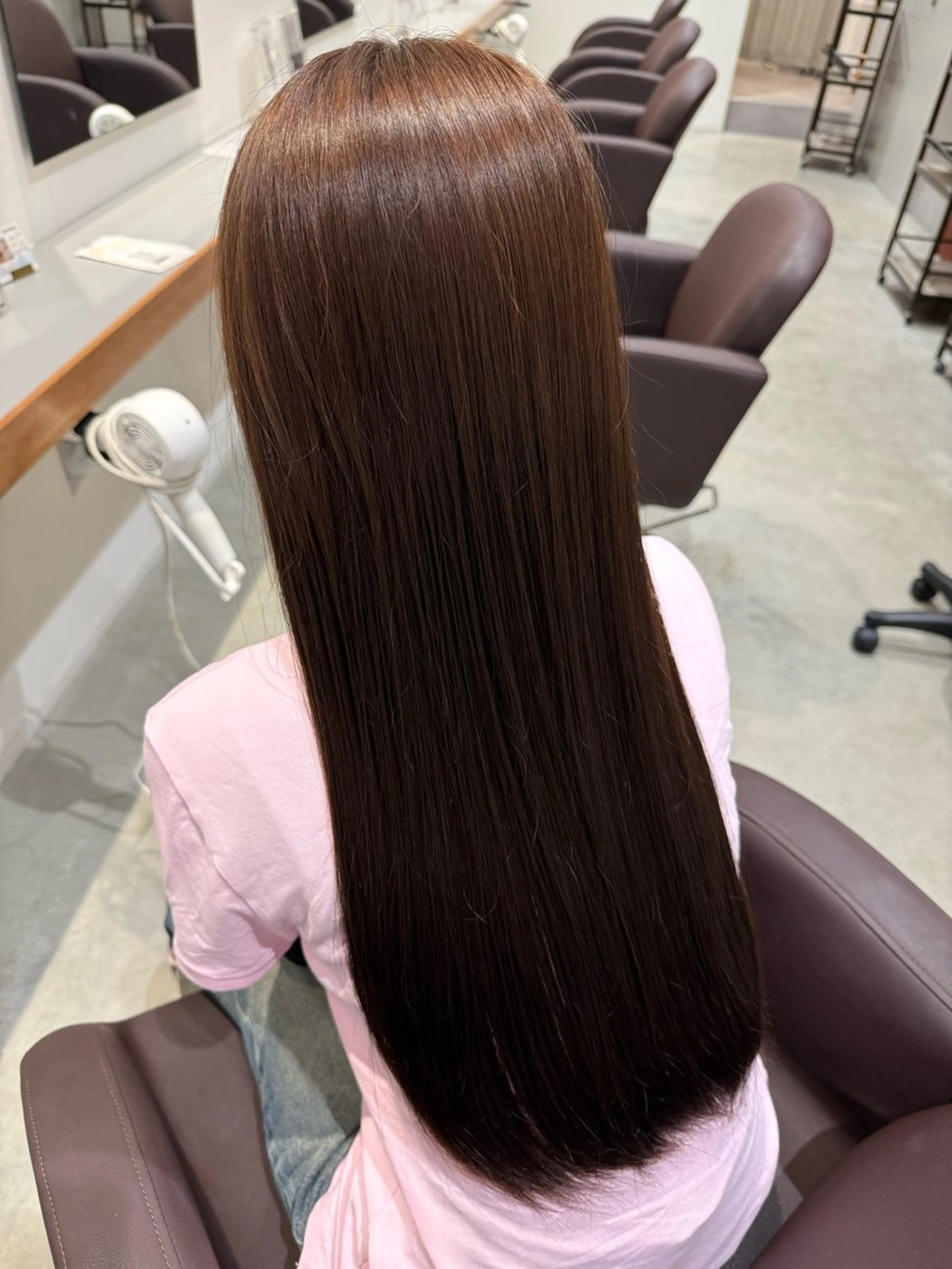 ロング カラー キラ🌟 艶感color🎀のヘアスタイル