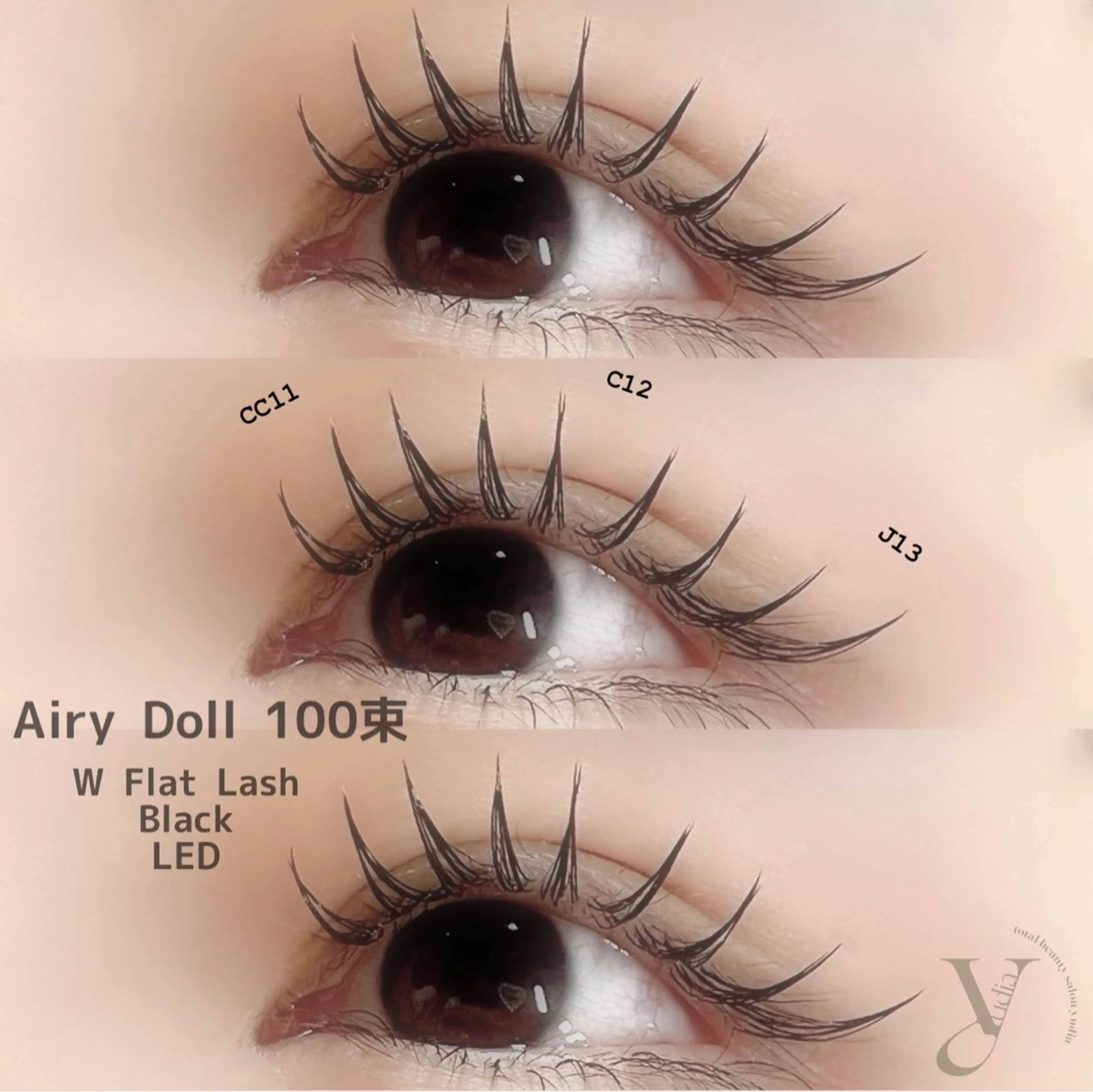 マツエク・マツパ フラットラッシュ マツエク 𝐧𝐞𝐨𝐧新宿 ❤️𝐀𝐲𝐚のマツエク・マツパデザイン