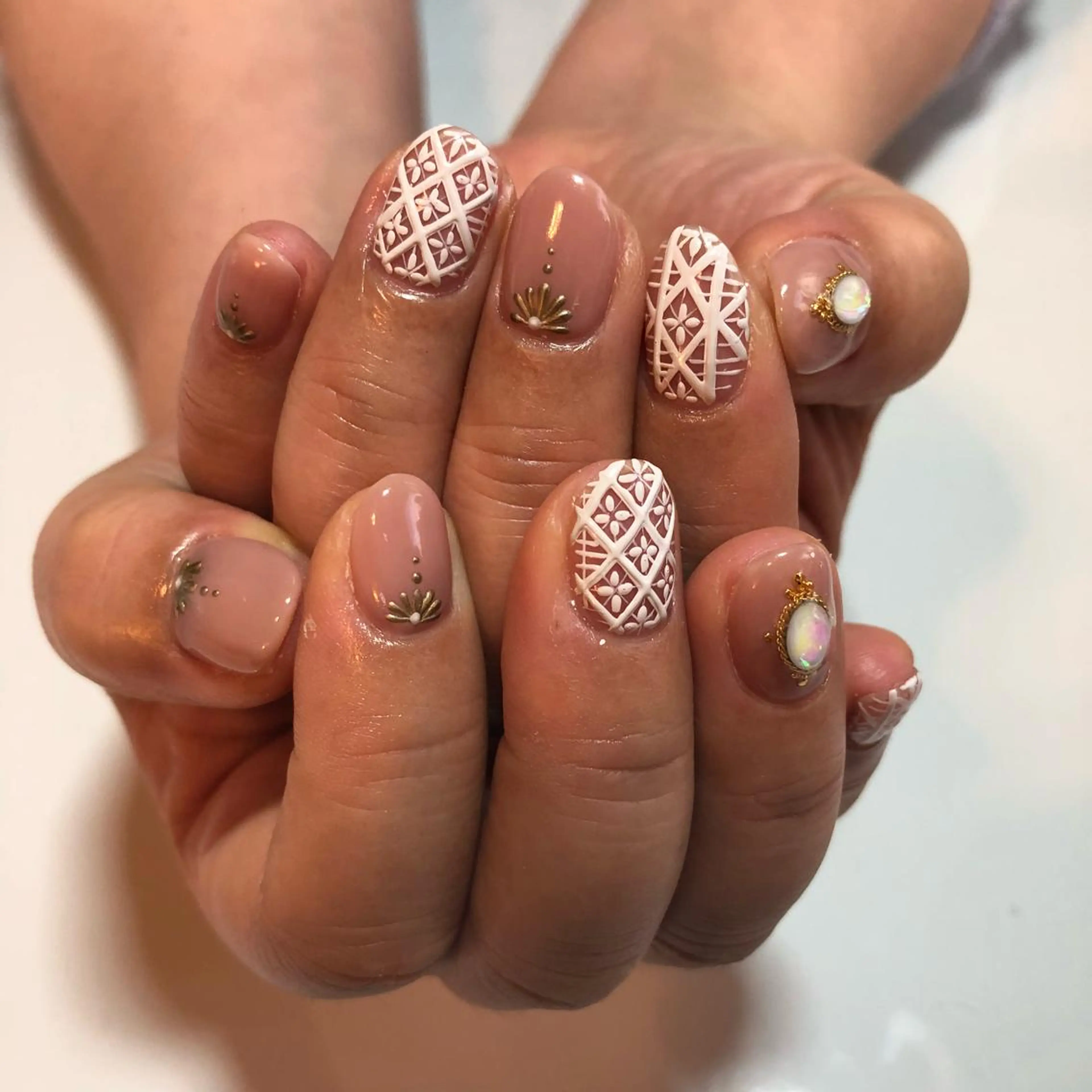 ネイル レース g-up nail所属・米田 律子のネイルデザイン
