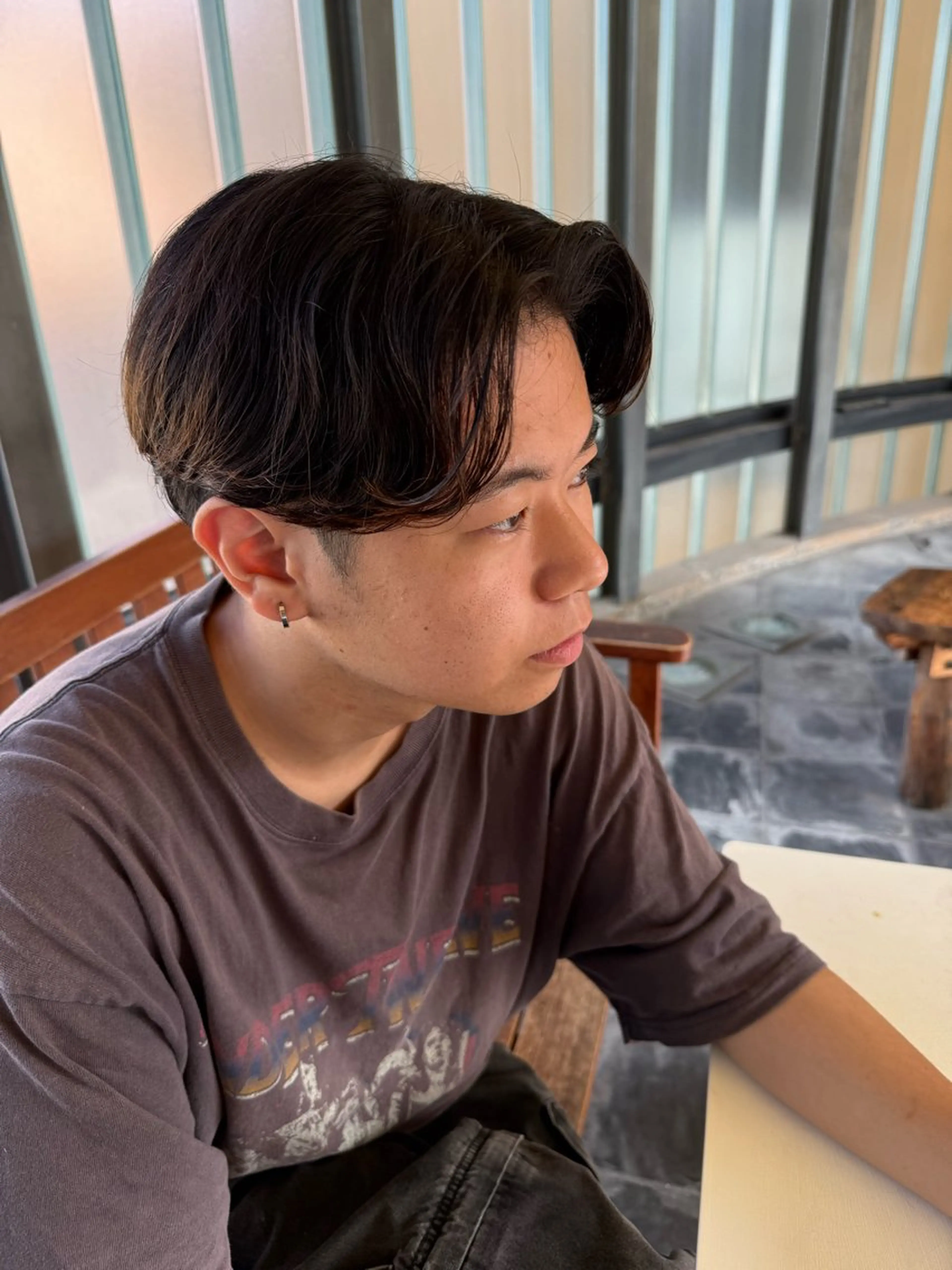 当日ご予約🙆メンズ限定‼️毛流れセンターパートの写真