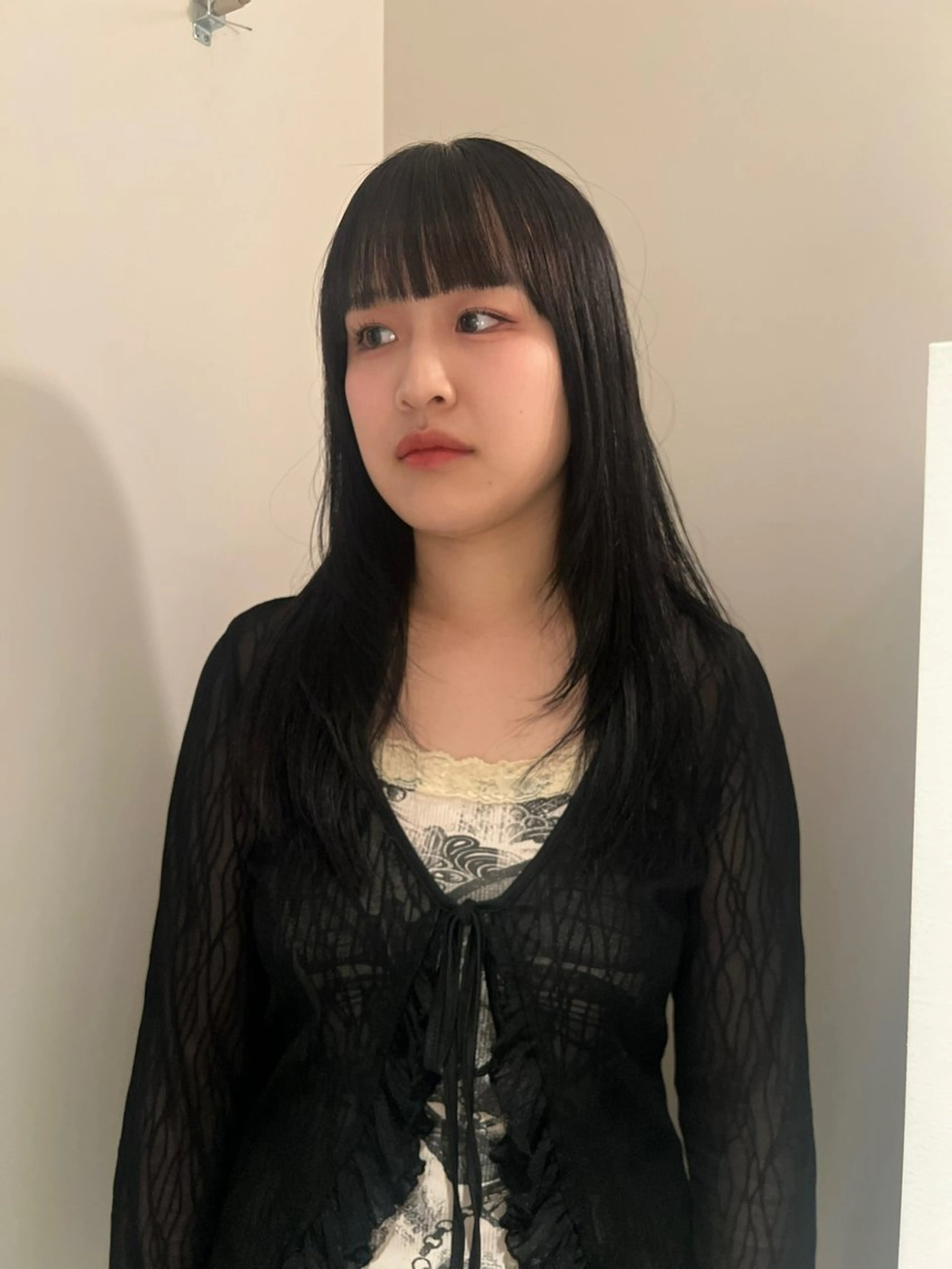 ロング 伊藤 美咲のヘアスタイル