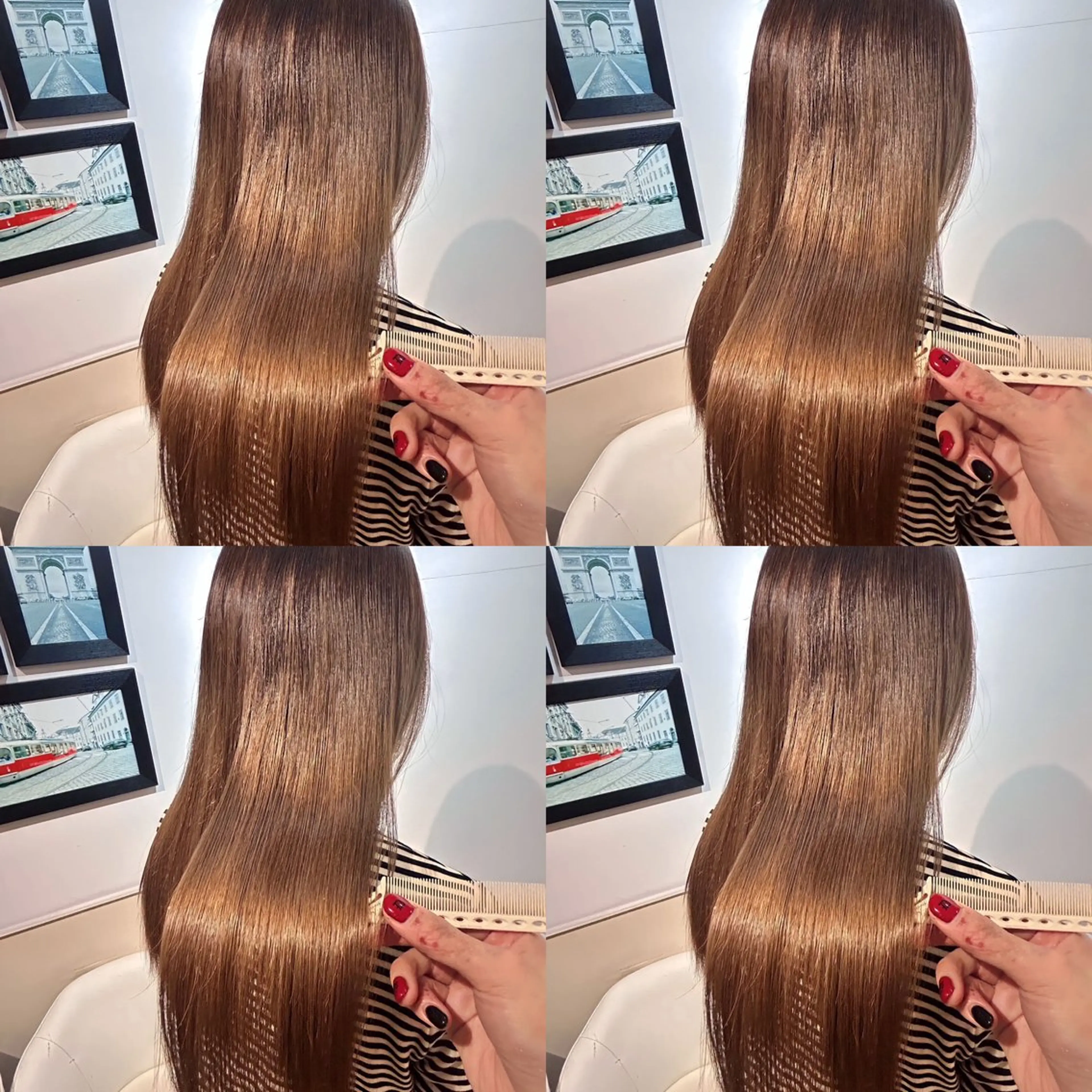 ロング カラー ヘアカラー トリートメント 韓国レイヤー× 髪質改善✨店長/純大のヘアスタイル
