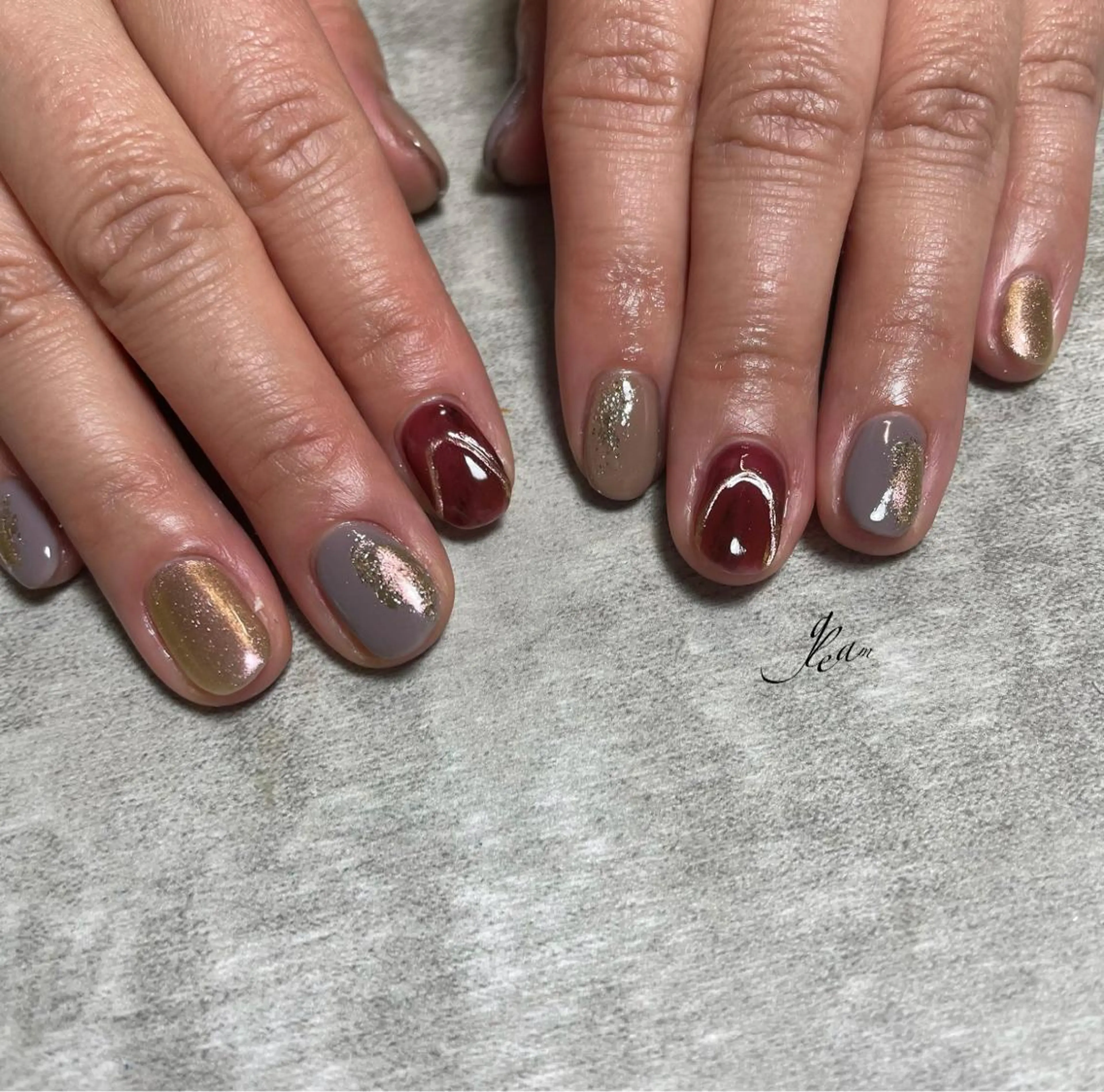 ネイル ハンドネイル gleam所属・gleam✴︎ sayakaのネイルデザイン