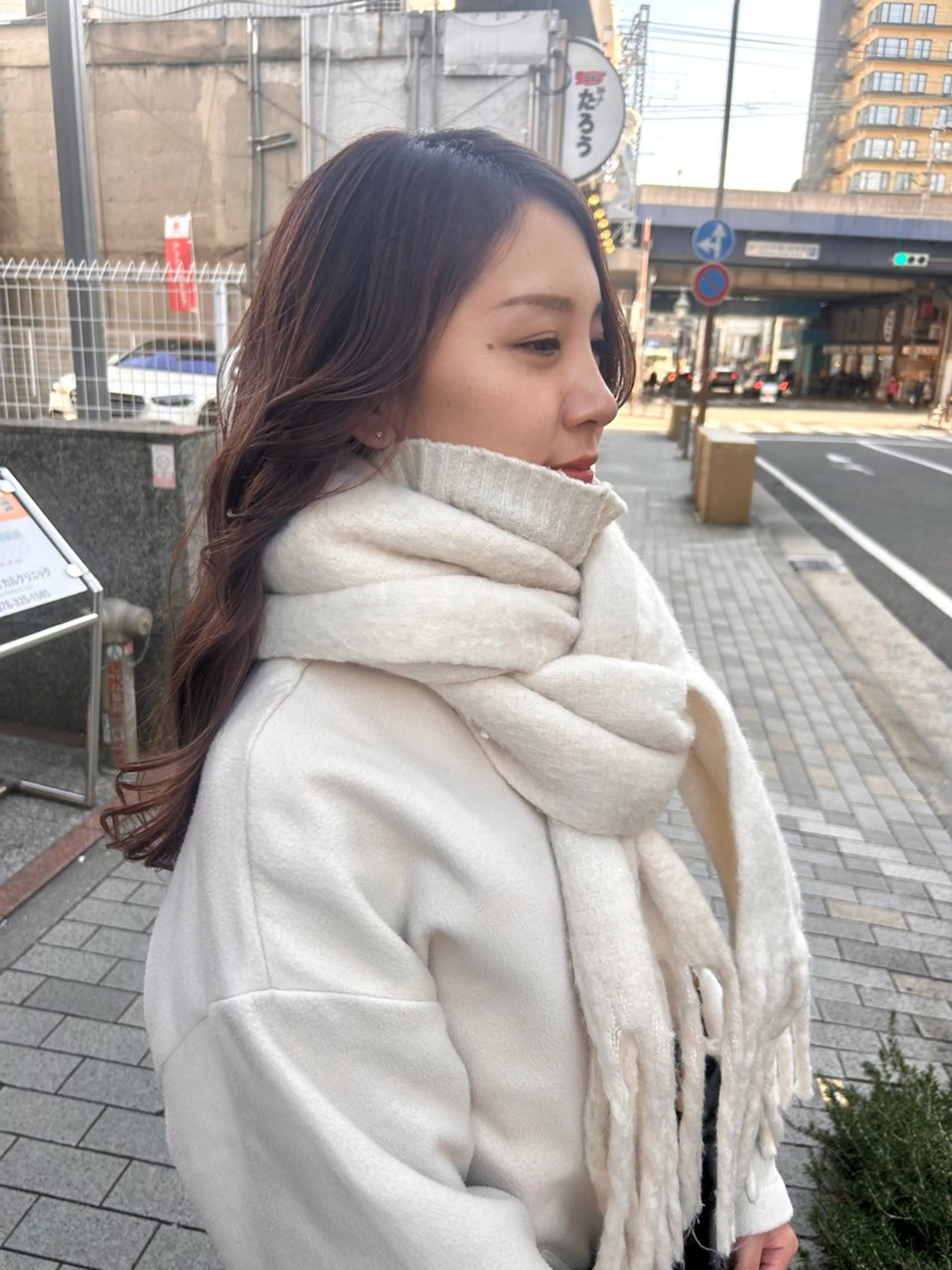 ロング ヘアカラー トリートメント ambiente所属・stylist 倉本恋のヘアスタイル