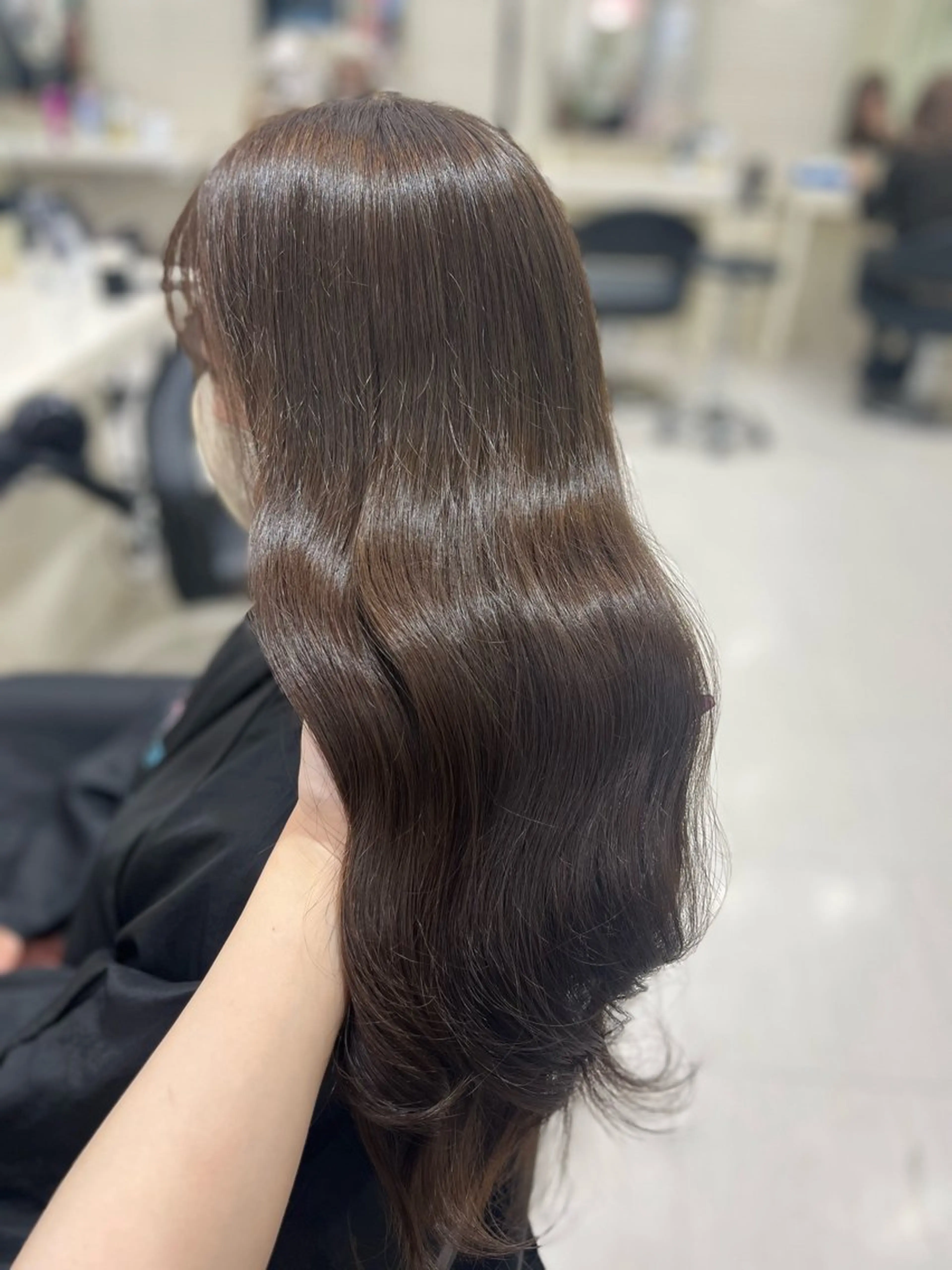 カラー ヘアカラー トリートメント ベージュ・ラベンダー カラー🎀りりのヘアスタイル