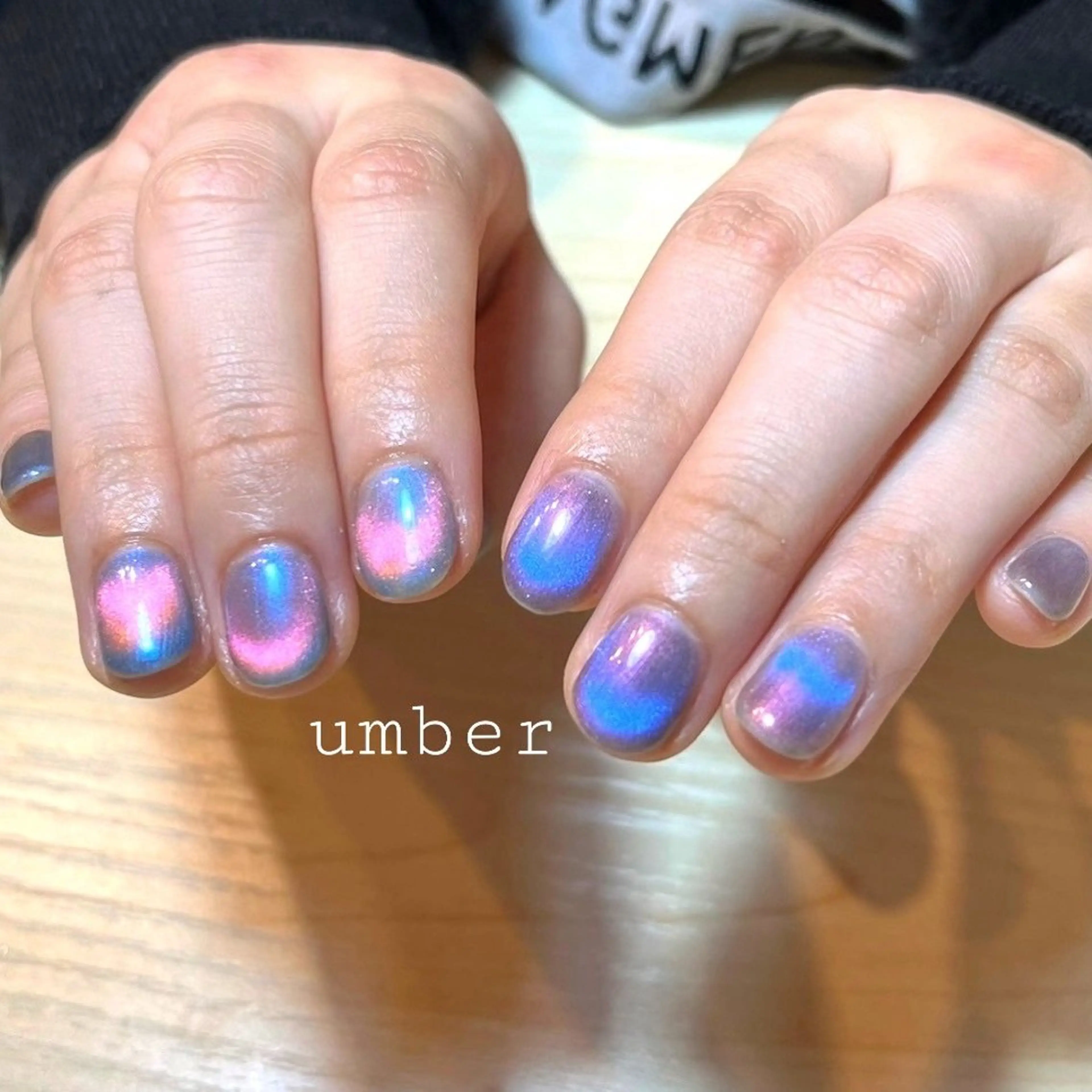 ネイル ハンドネイル umber 三茶1分のネイルデザイン