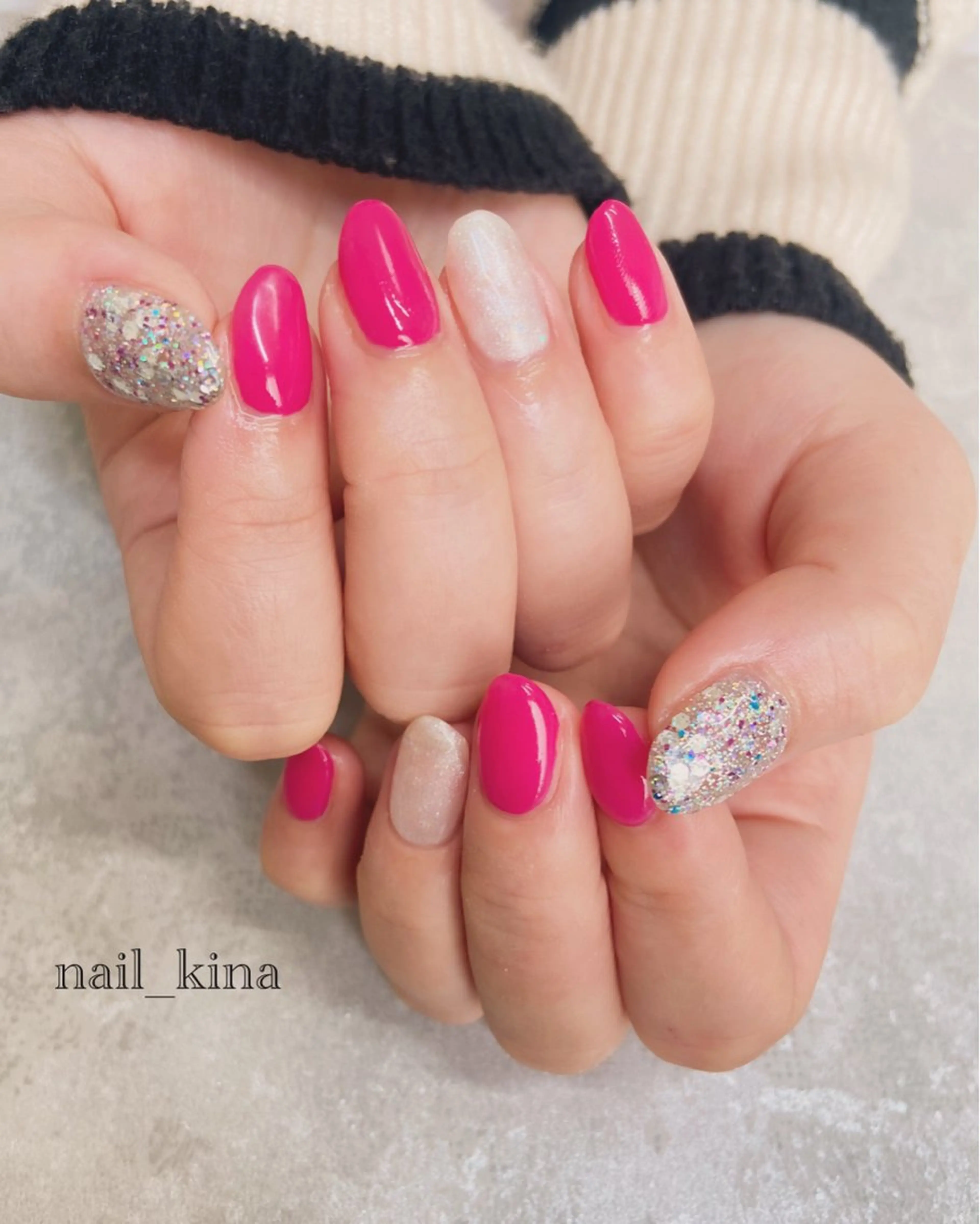 ネイル ワンカラーネイル nail_ kinaのネイルデザイン