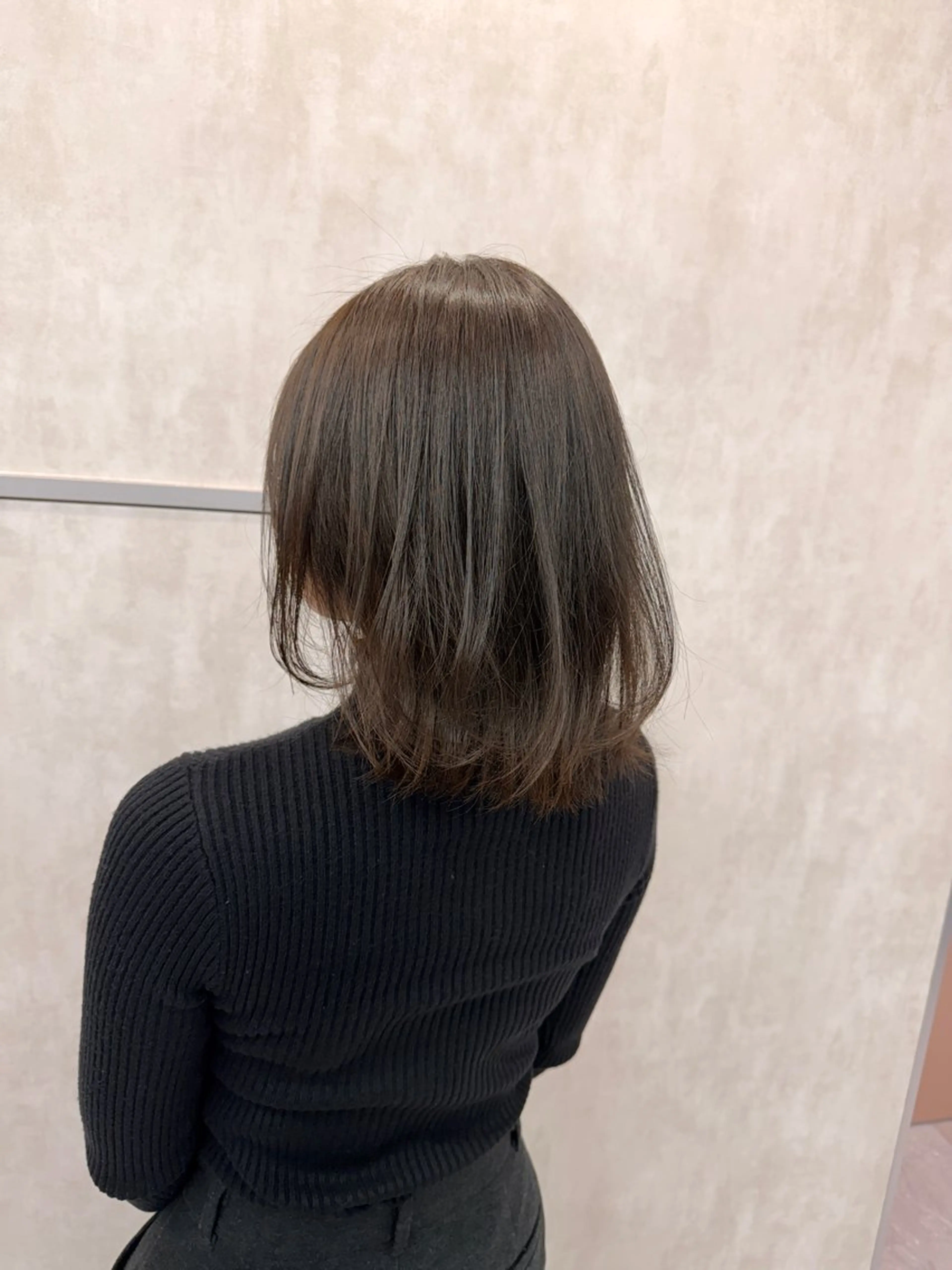 ミディアム ヘアカラー トリートメント tokute高円寺 😈小倉😈のヘアスタイル