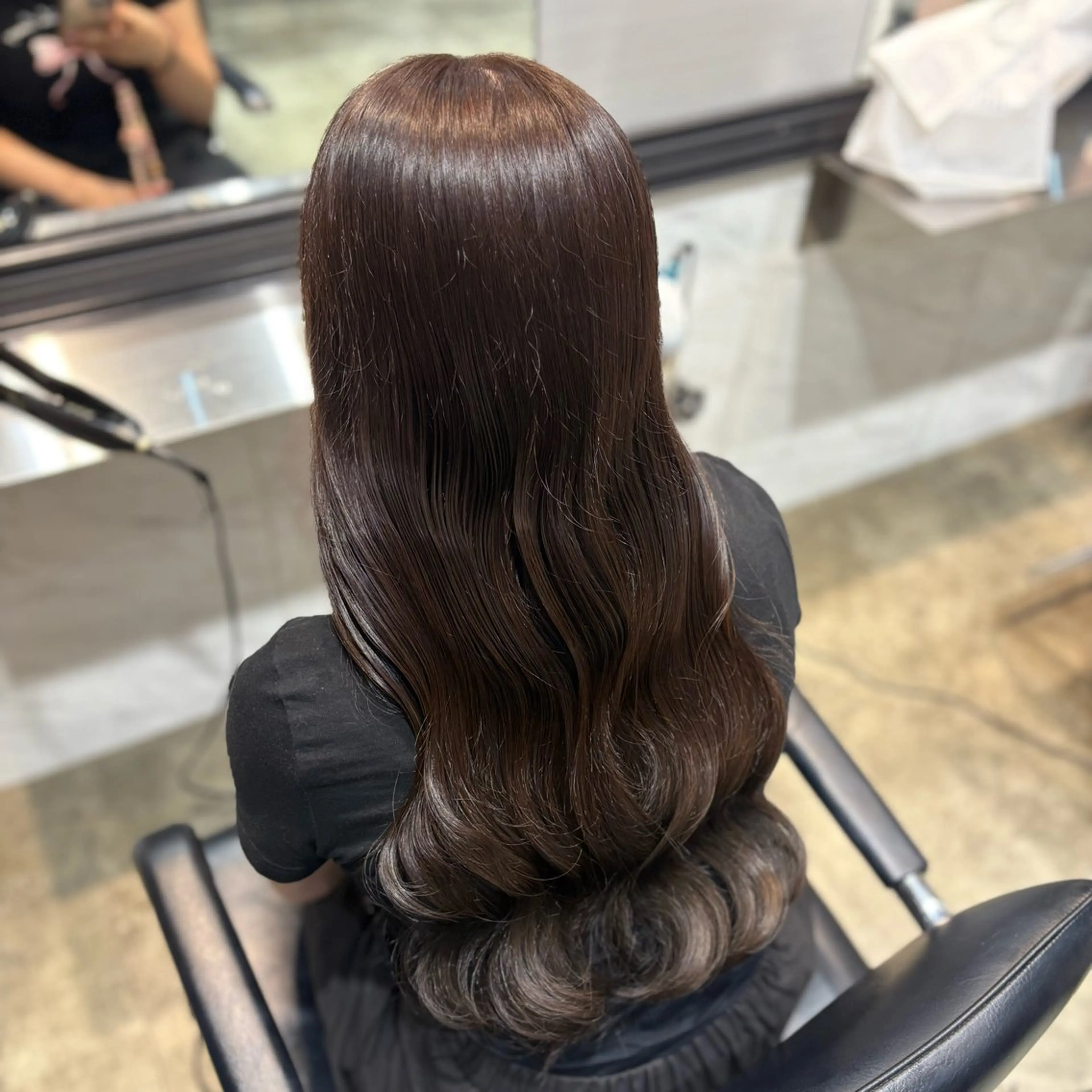 ロング カラー ブラウンカラー 透明感カラー 🎀 ほんだ ことね 🎀のヘアスタイル