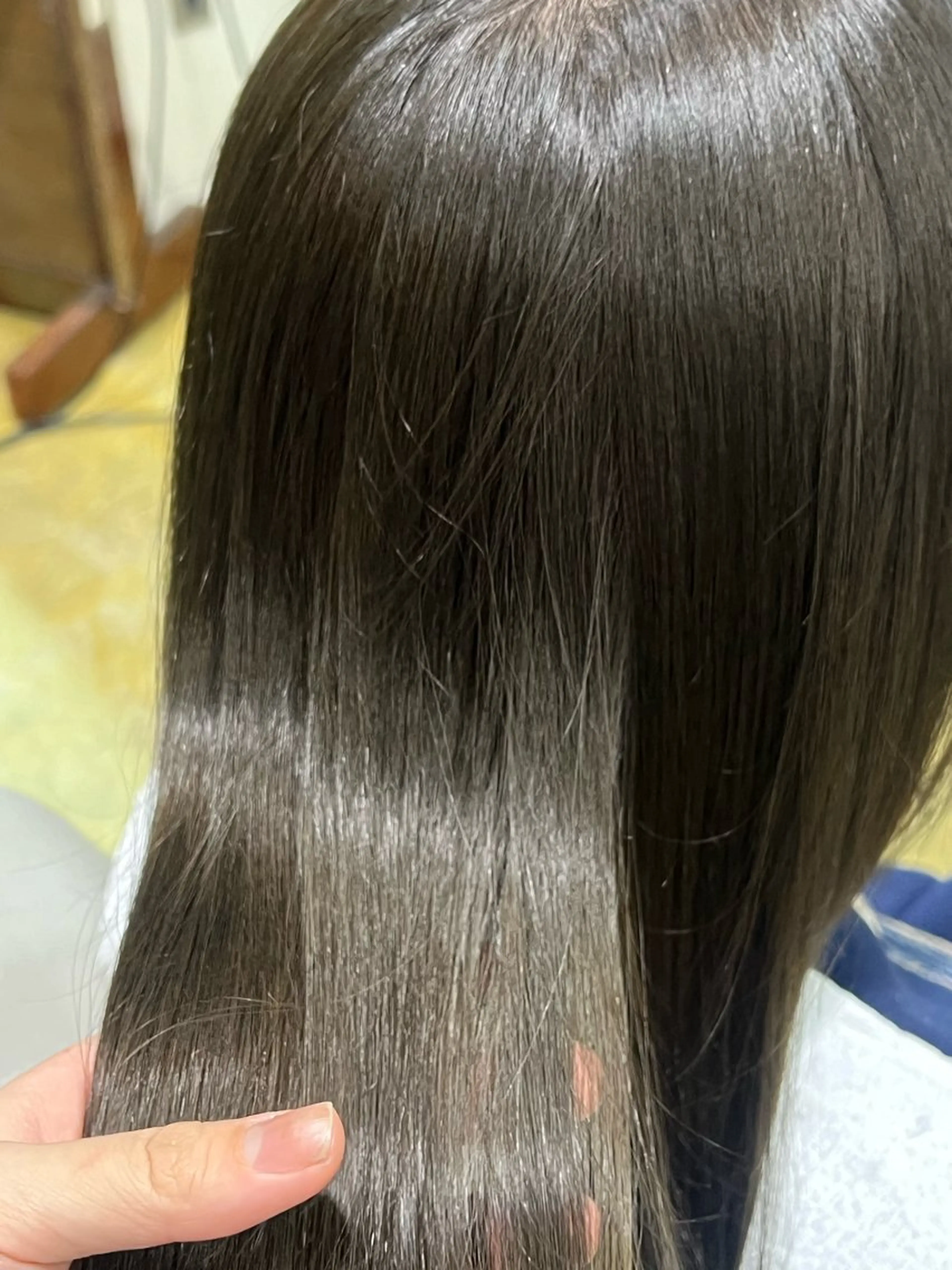 ロング 縮毛矯正 酸性ストレート 名古屋美容室 Sopiリナのヘアスタイル