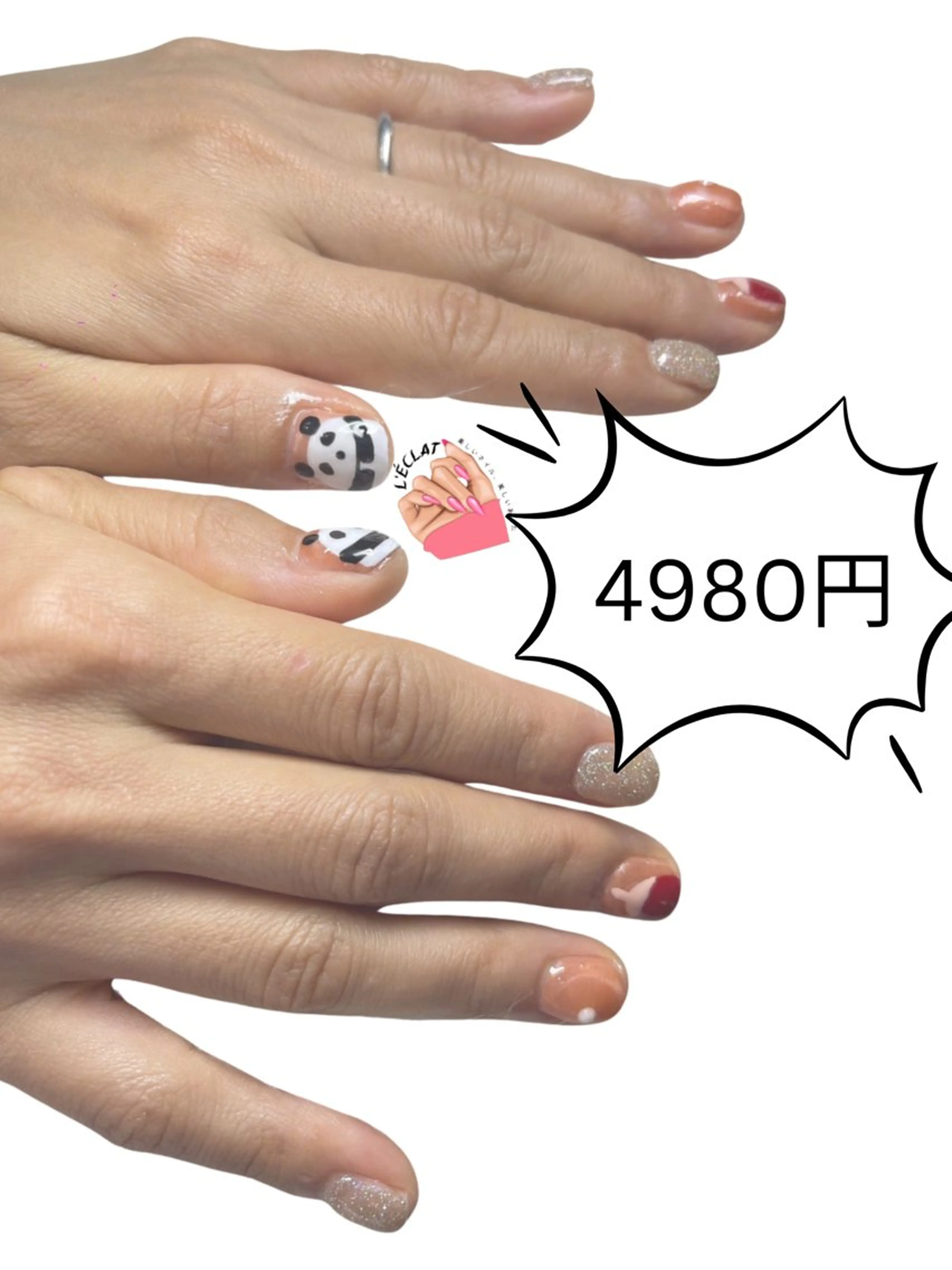 ネイル レクラ ネイルのネイルデザイン