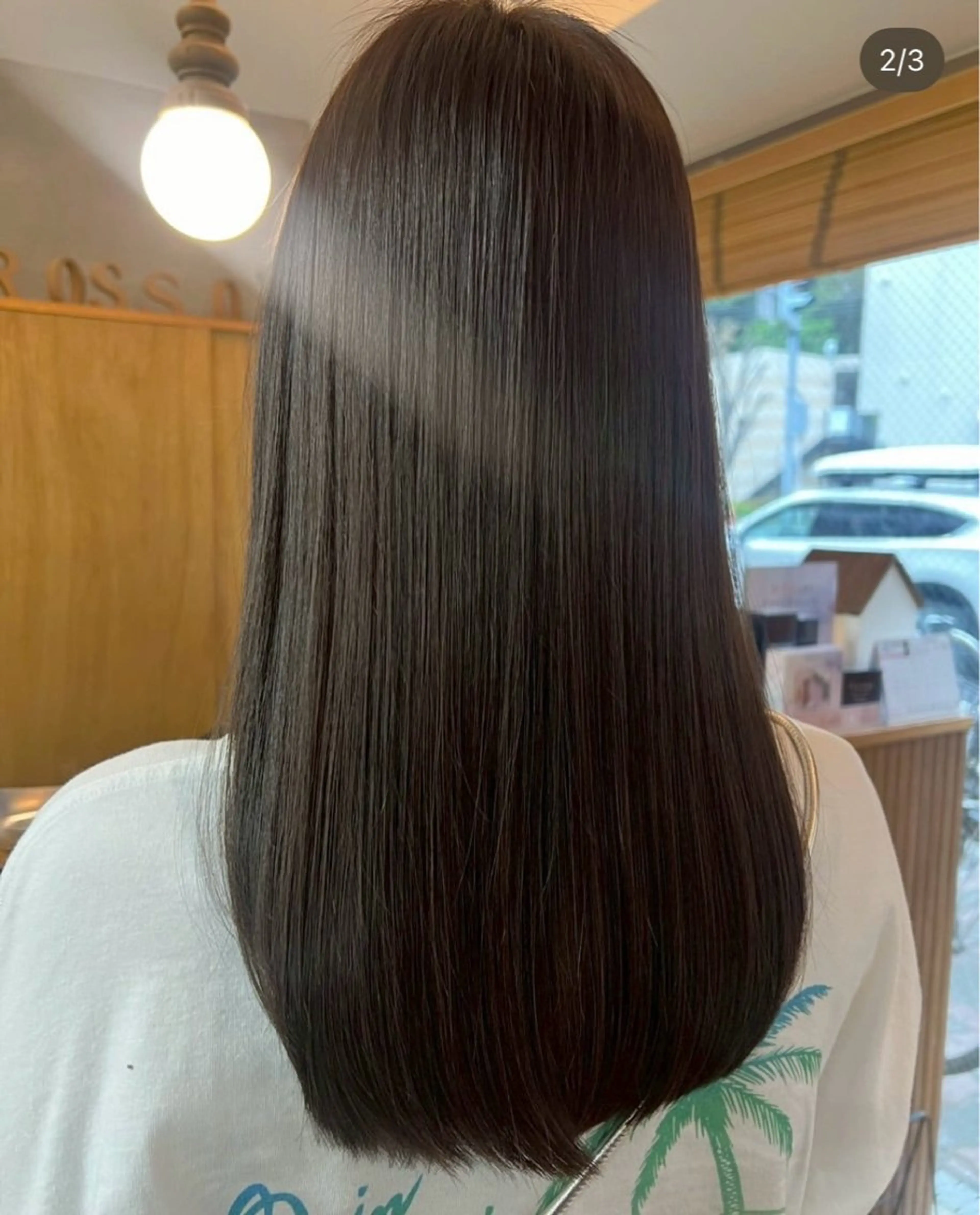 ロング 縮毛矯正 Rosso hair&spa 谷塚店所属・谷塚／モデル募集／ 高梨佑梧のヘアスタイル