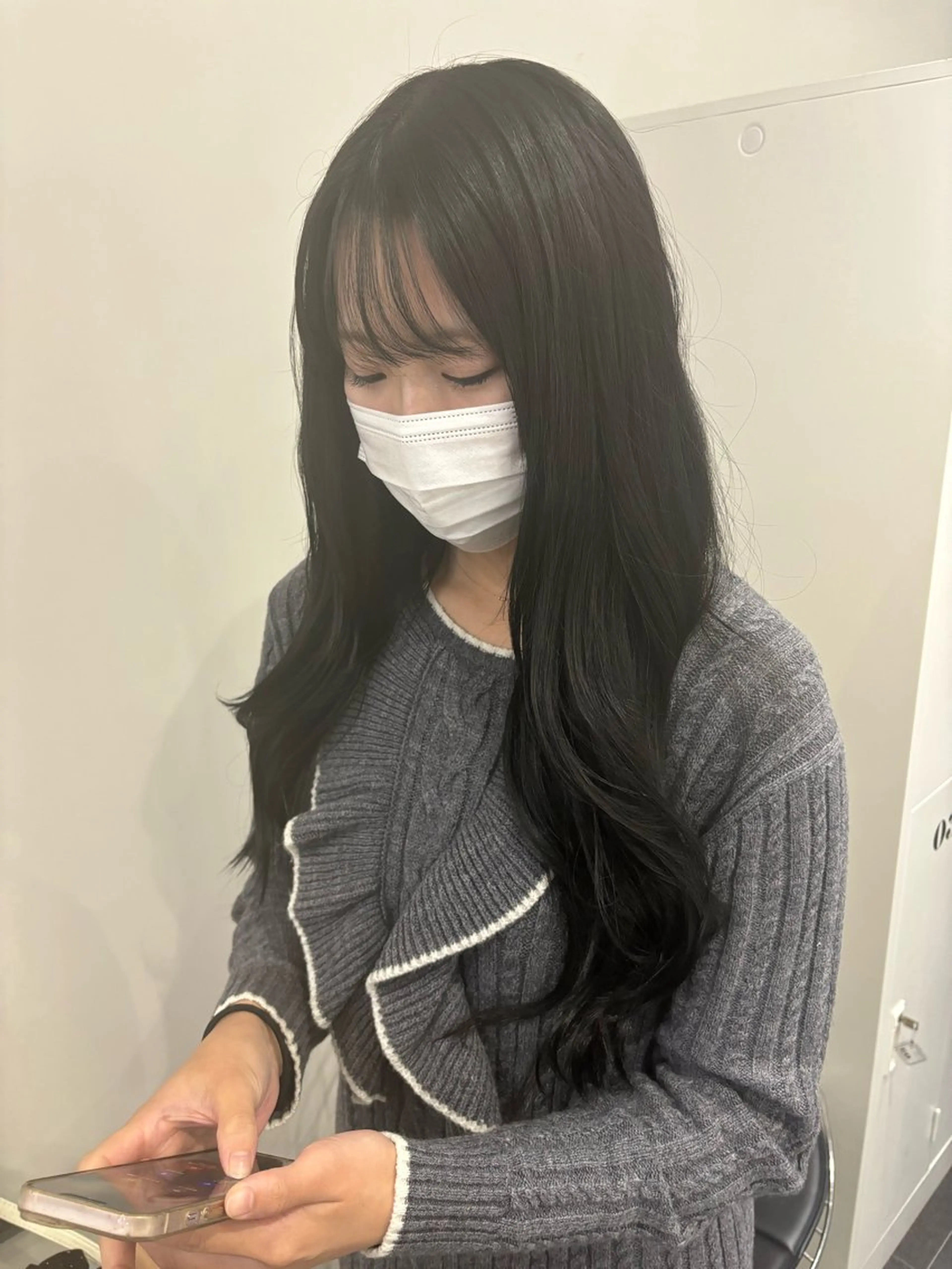 ロング カラー カット ヘアカラー 山田 瑛司のヘアスタイル