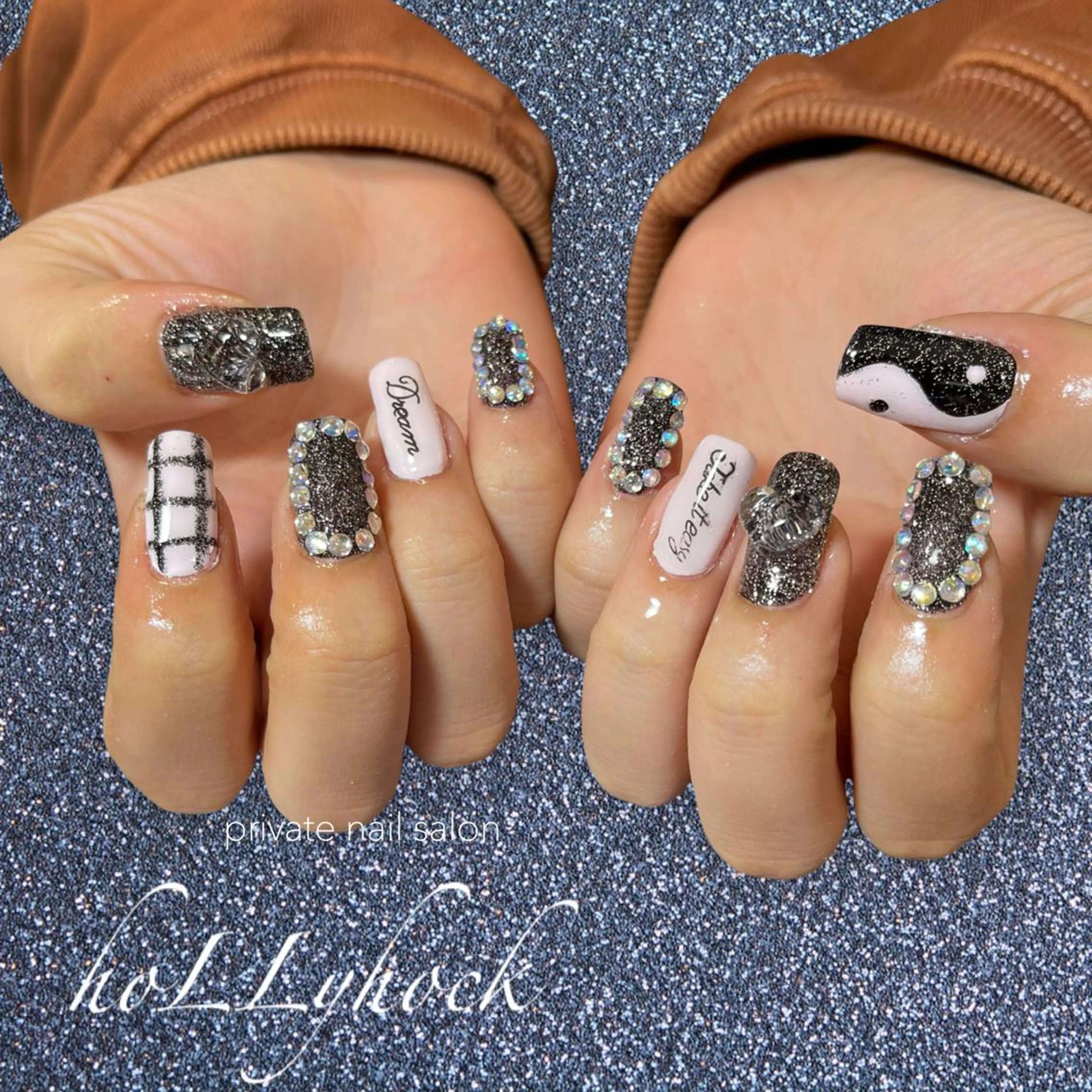 ネイル ハンドネイル nail salon hoLLyhockのネイルデザイン