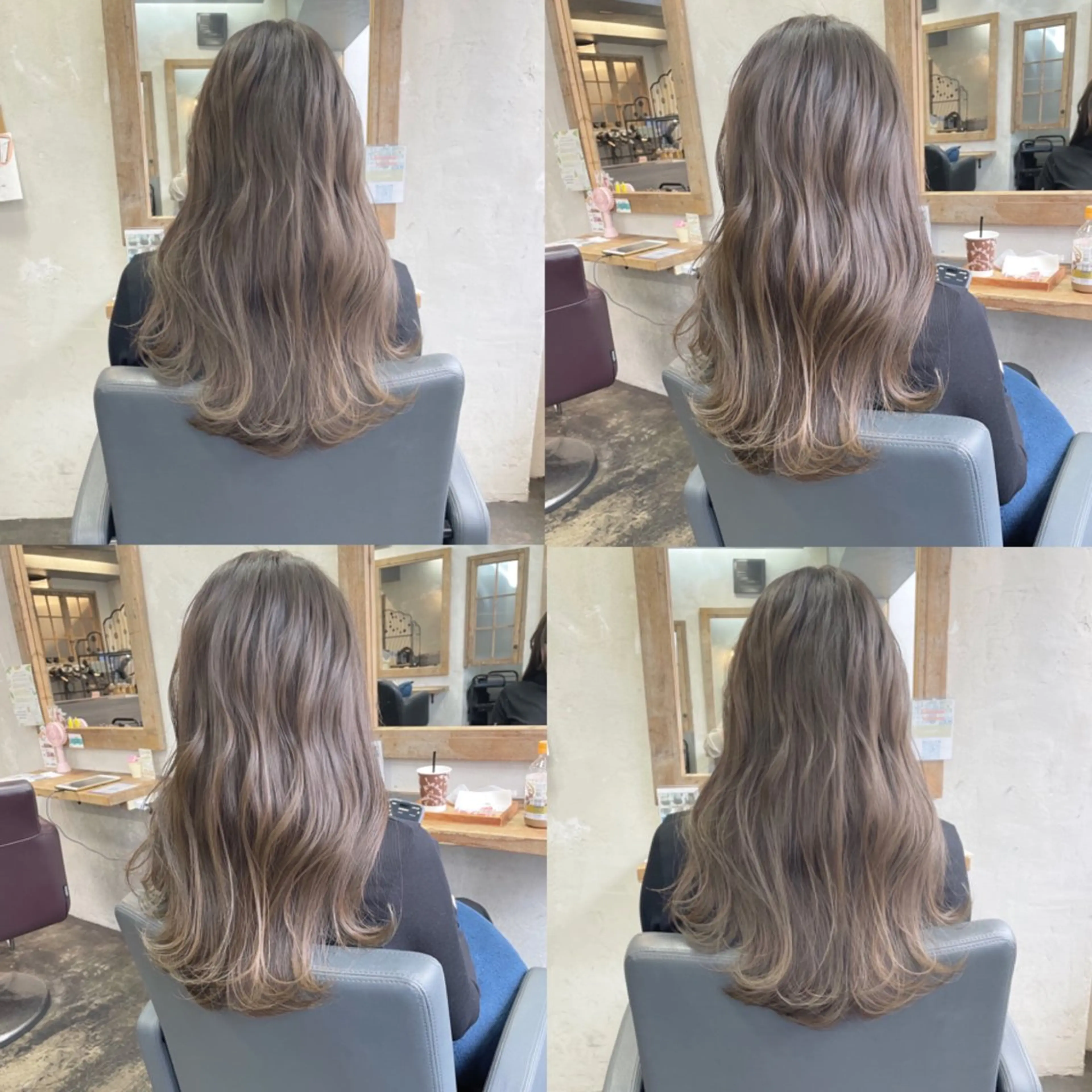 ミディアム カラー FiNbyallure 池袋所属・シアカラー×髪質改善 ミニモ限定/浦前翼のヘアスタイル