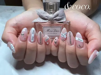 Dior ネイルシール デザイン ガリアーノ期 希少 ロゴ キャラクター バンド Dior ネイルシール デザイン ガリアーノ期 希少 ロゴ