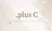 .plus C 樋髙千夏