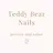 teddybear nails