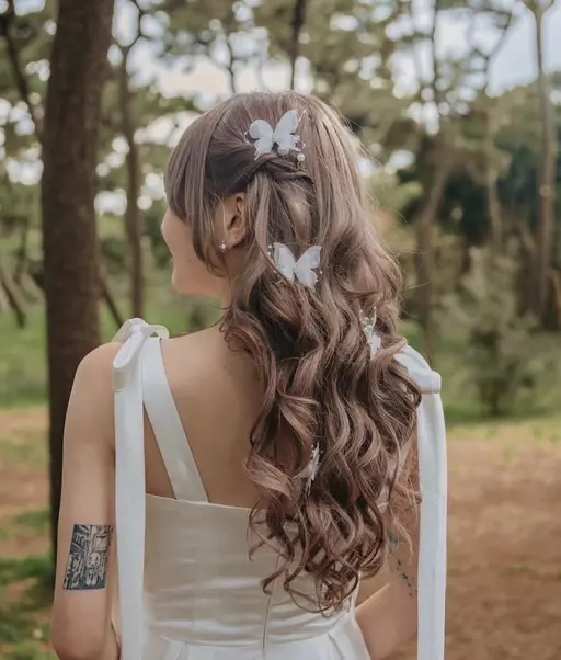 🎀 推し活ヘアセット🎀〔ハーフアップ、くるみちゃんヘア、リボンヘアなんでも!〕