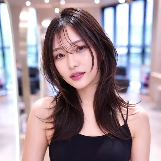 ❤️🔥顔まわりまでこだわる❤️🔥レイヤーカット+TR 韓国 髪質改善