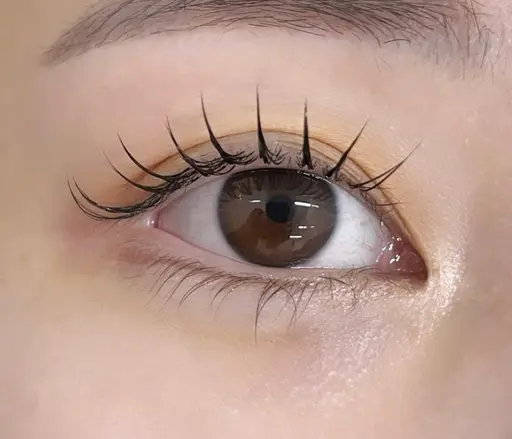 フラットラッシュモデル80～100本💖※足し不可※再来不可※LED等特殊エクステオフ不可※10時、11時、12時